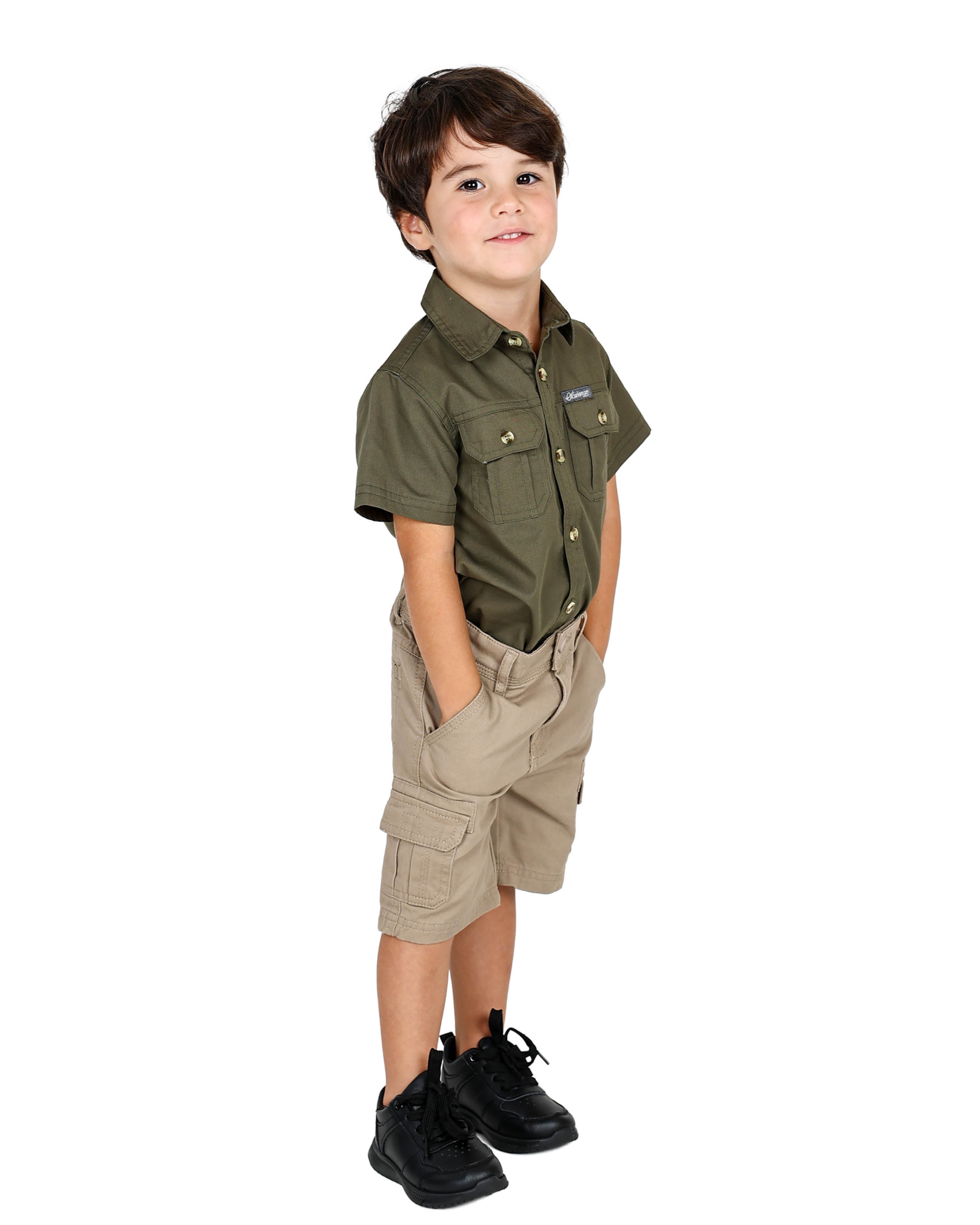 Okavango Beige Cargo Shorts