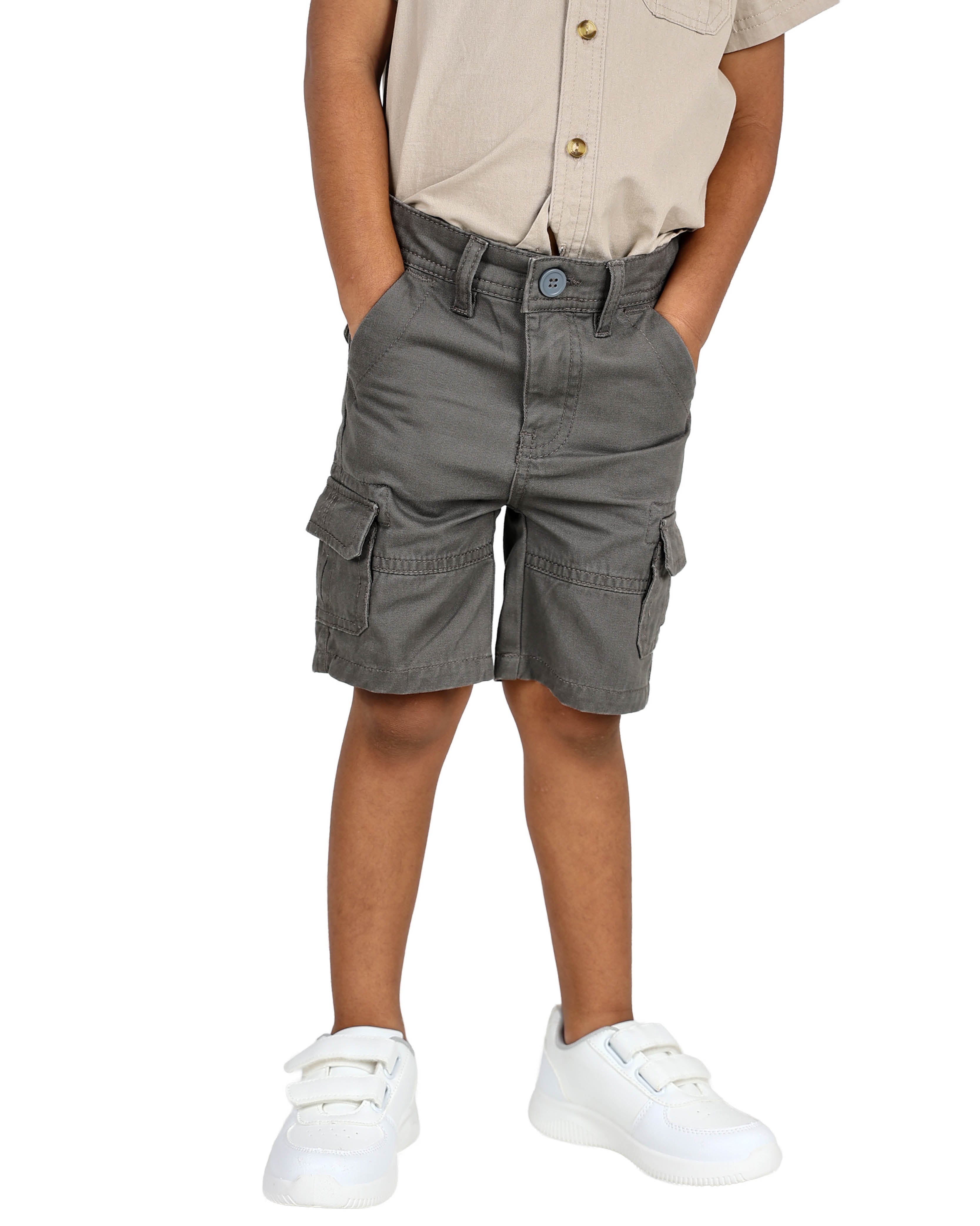 Okavango Taupe Cargo Shorts