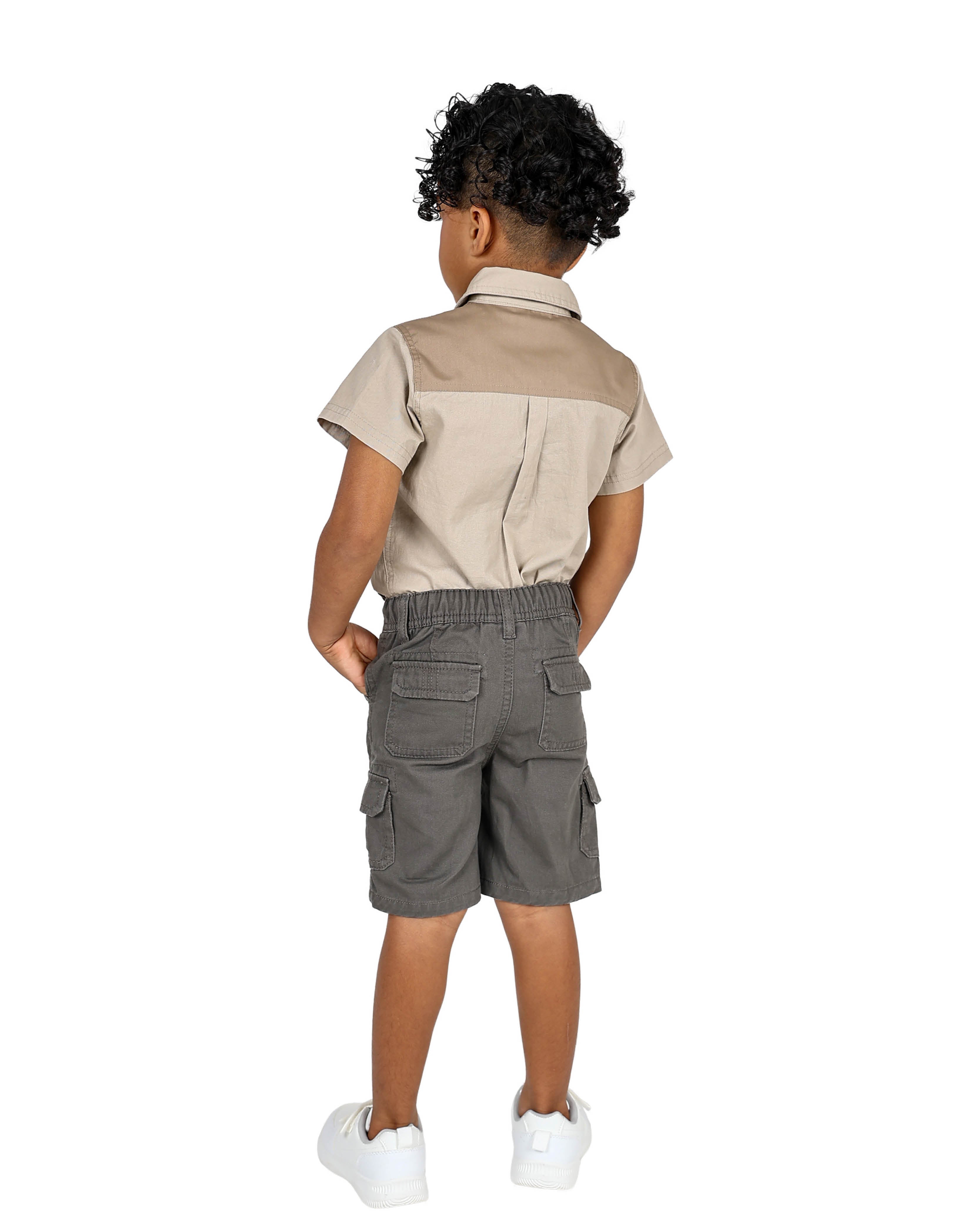Okavango Taupe Cargo Shorts