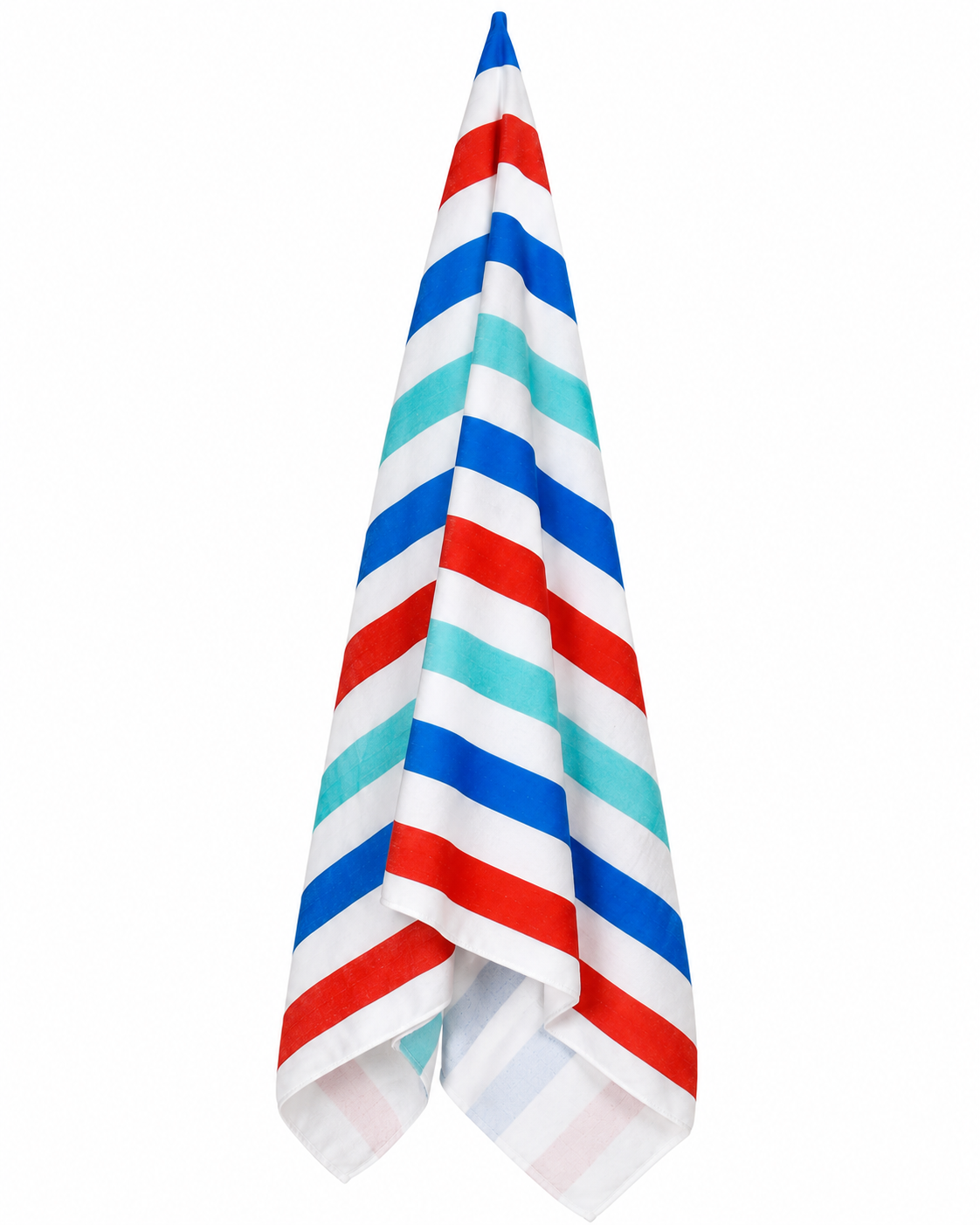 Nautical Stripe Microfibre Beach Towel 70x140cm
