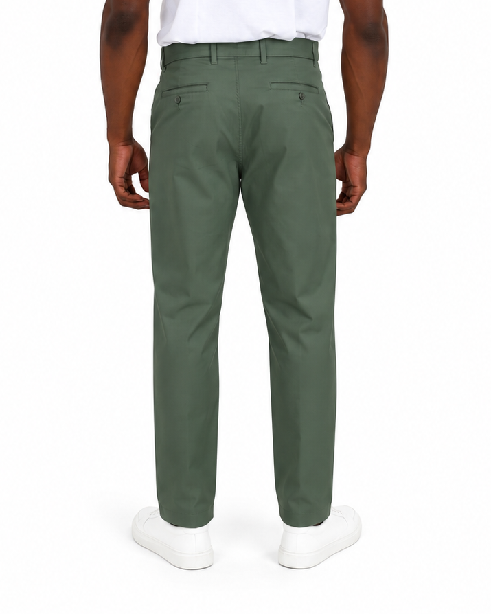 Straight Leg Fatigue Cotton Chino
