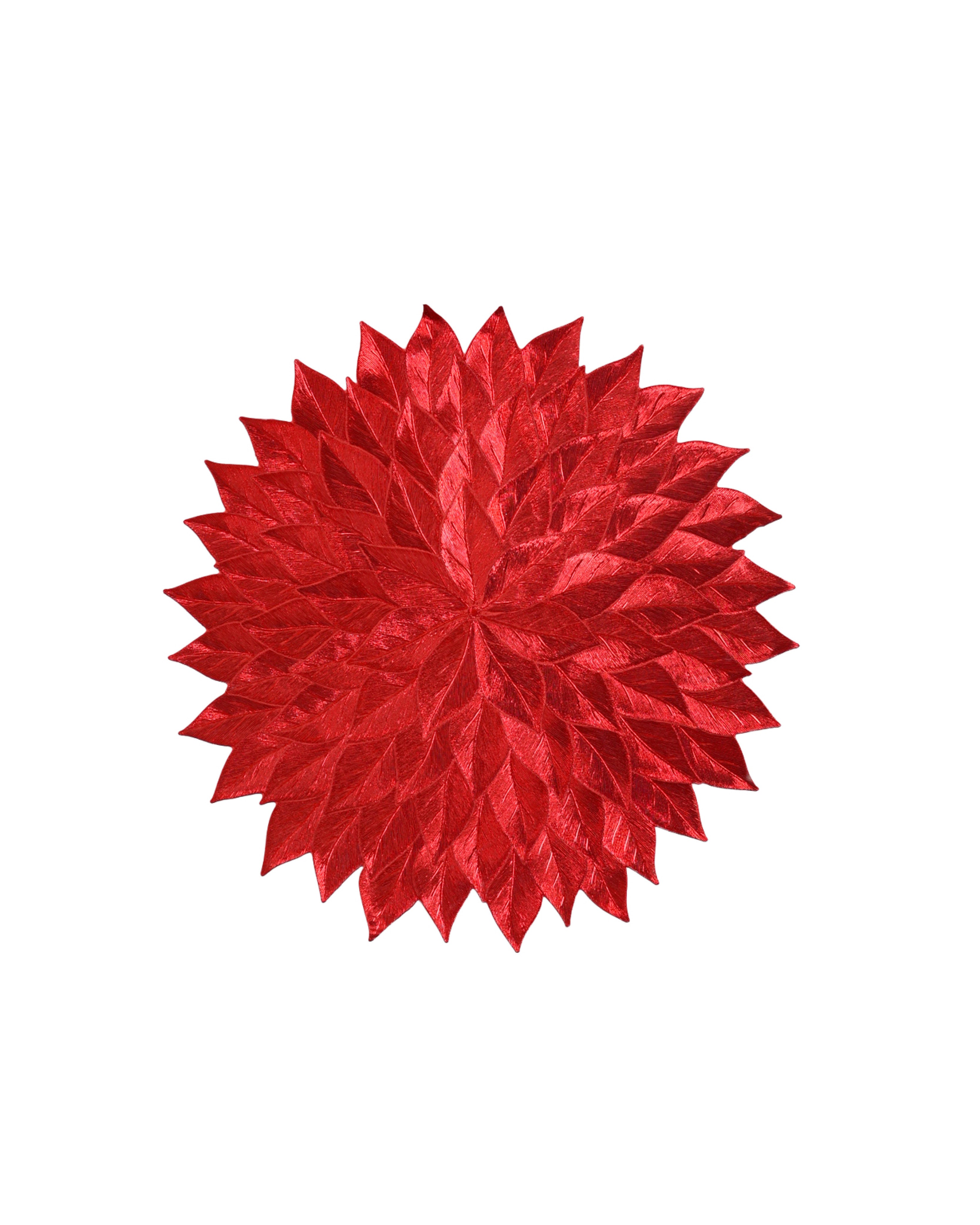 Chrysanthemum Red Placemat