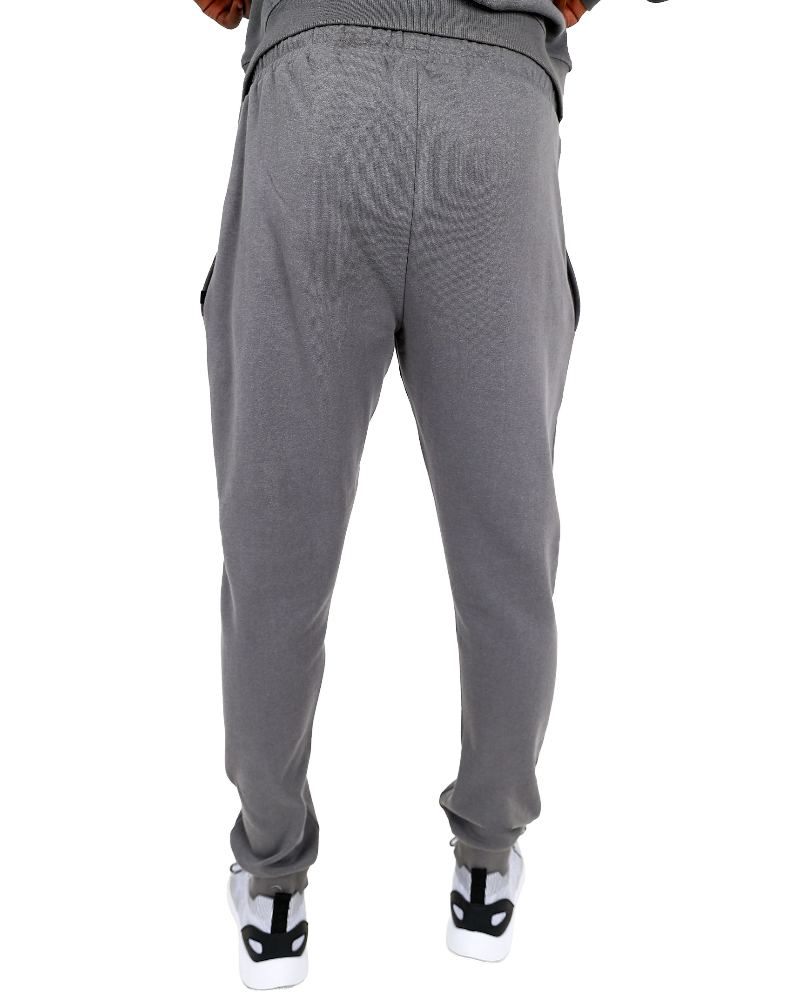 Classic Cotton Rich Grey Track Pants
