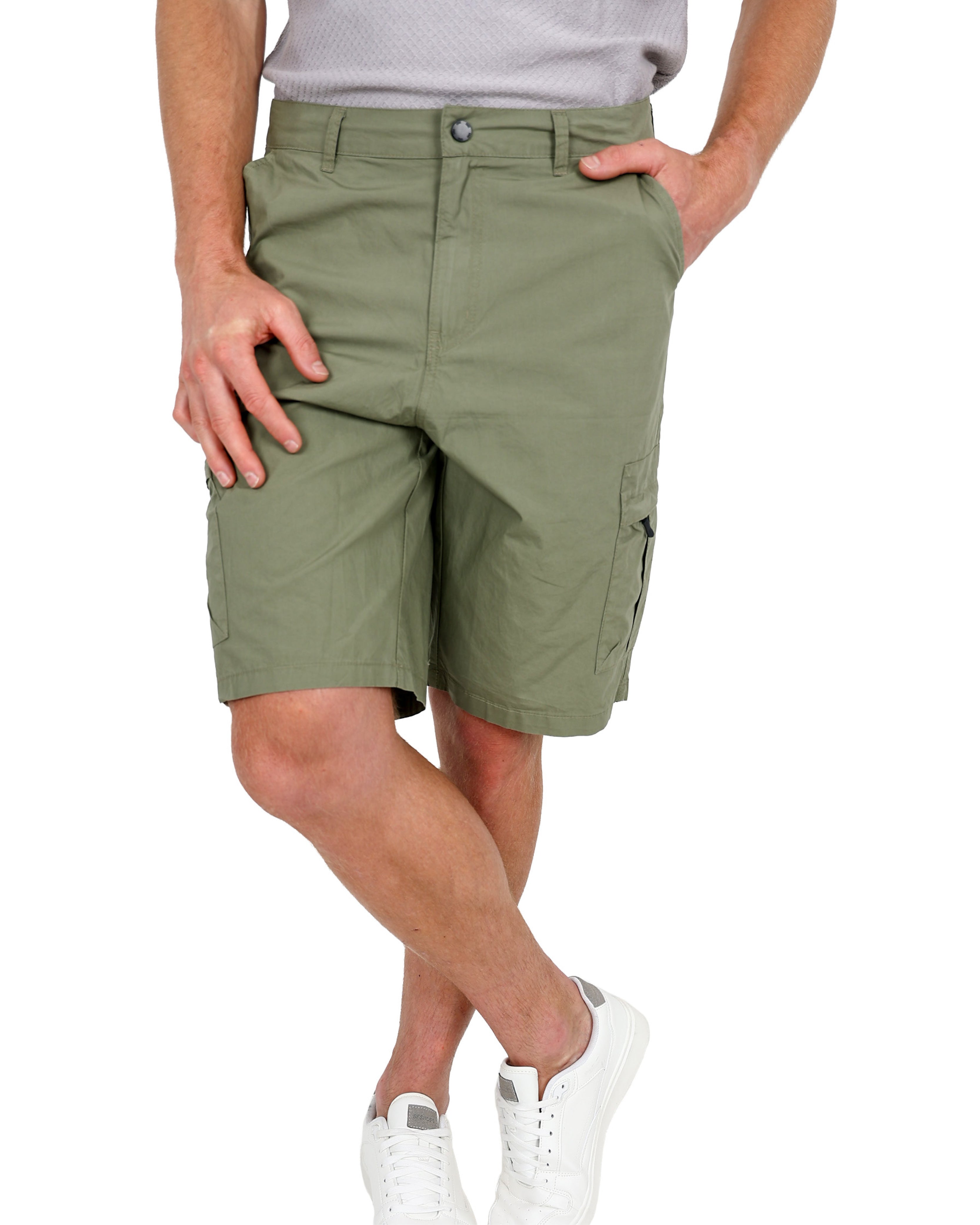 Fatigue Cotton Poplin Cargo Short