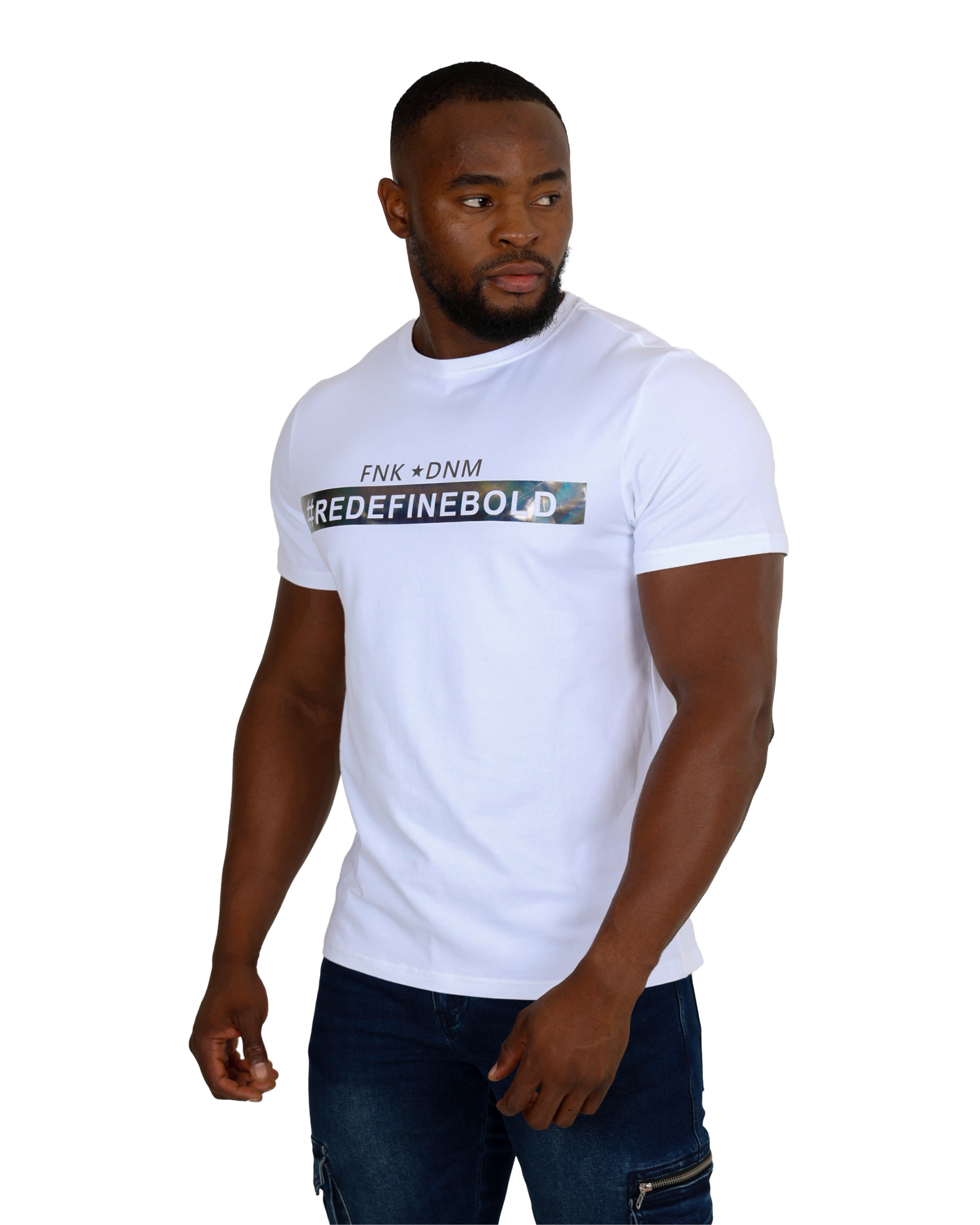 Funk DNM Re-Define Reconfigure White T-Shirt