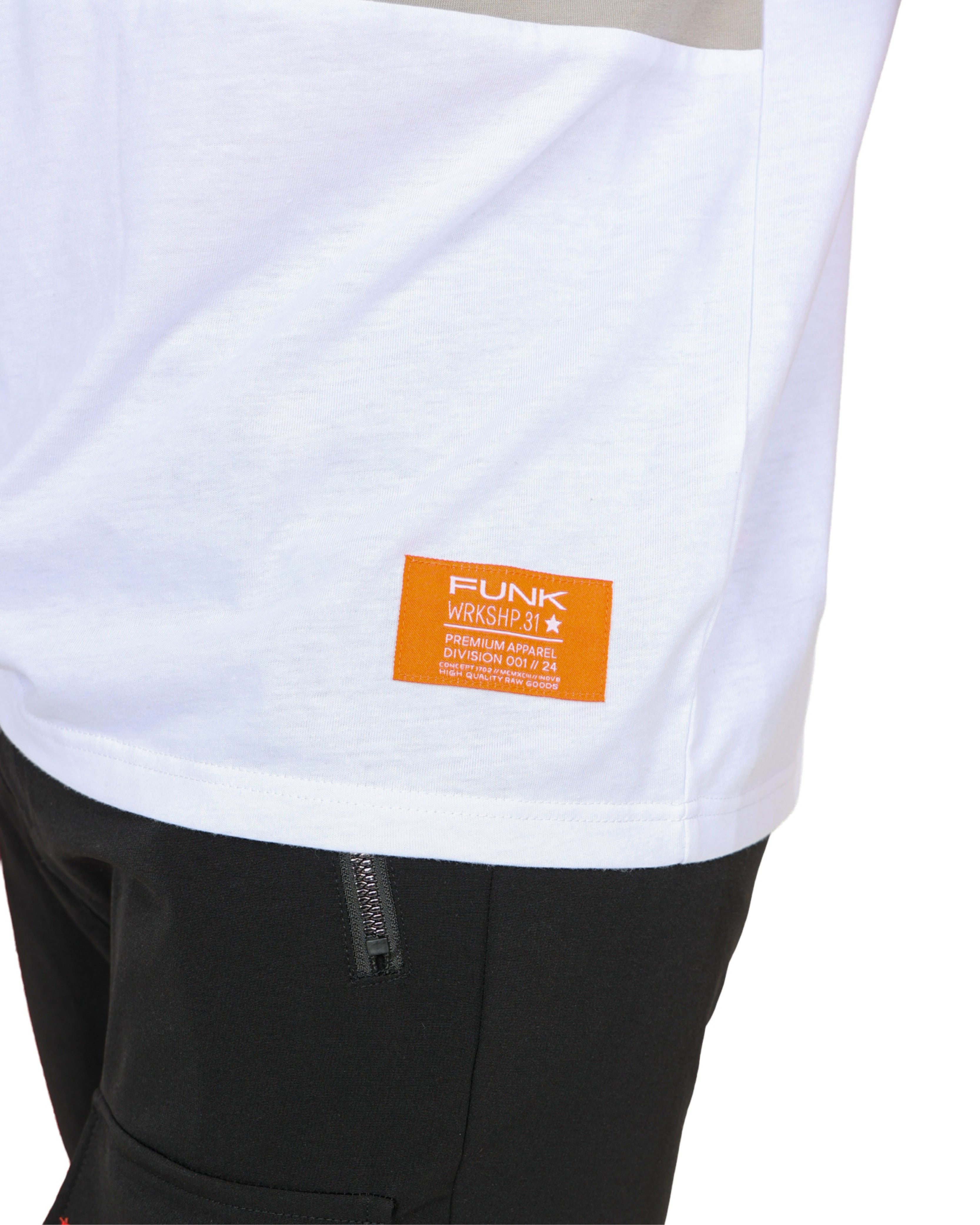 Funk Short Sleeve Onyx Panel T-Shirt