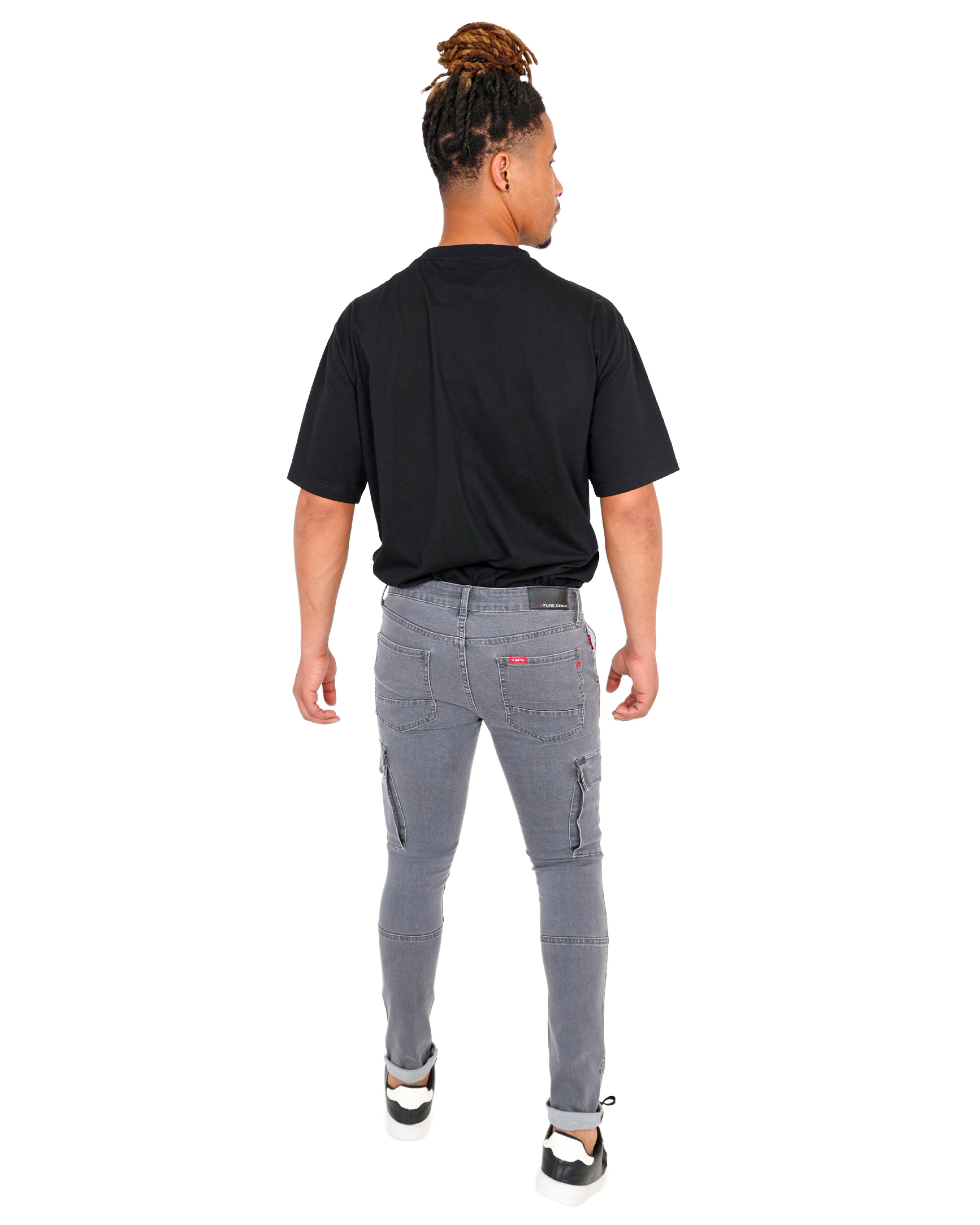 Funk Vertex Cargo Skinny Fit Jeans