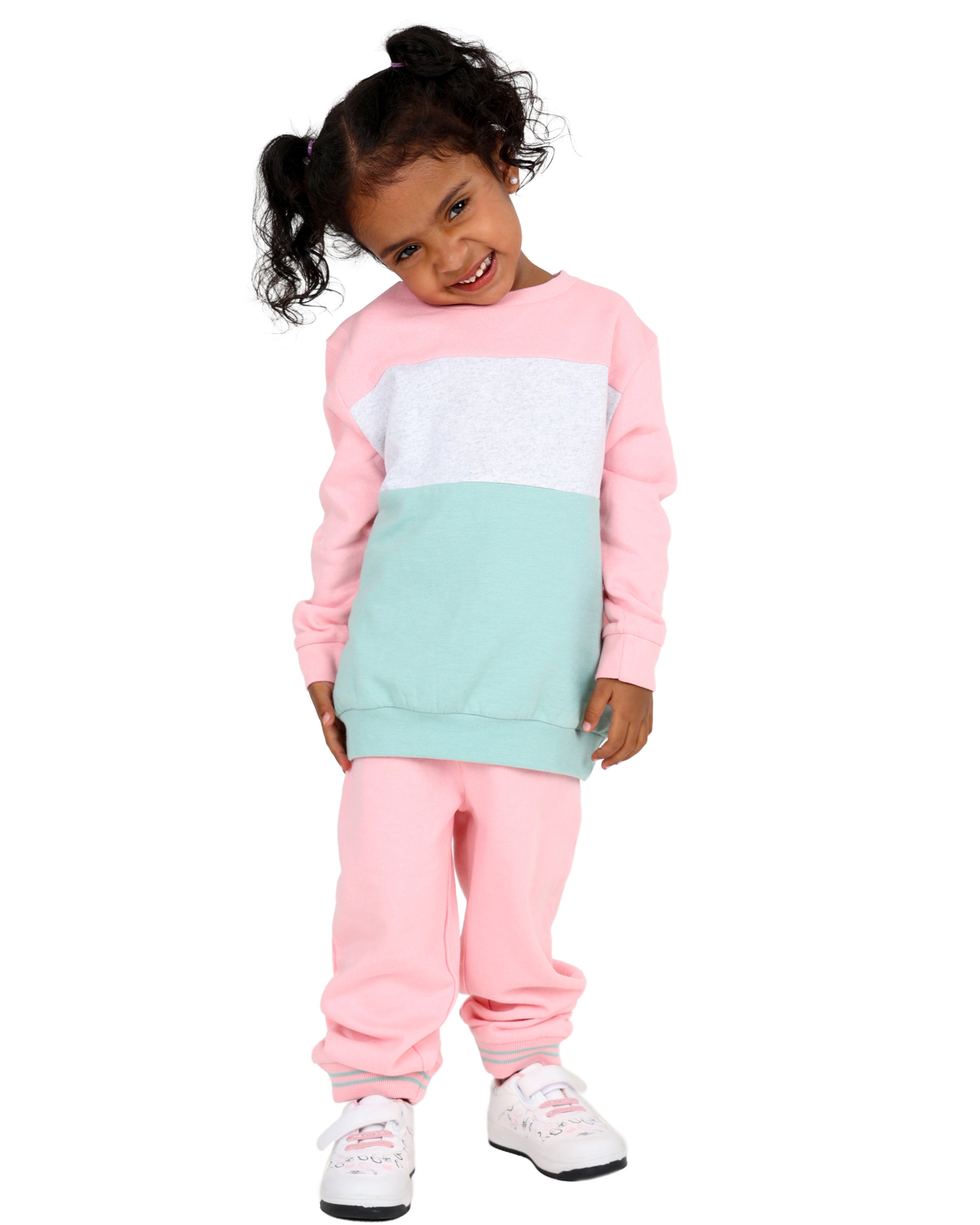 2 Pack Ballerina Cat Graphic Print Active Tops