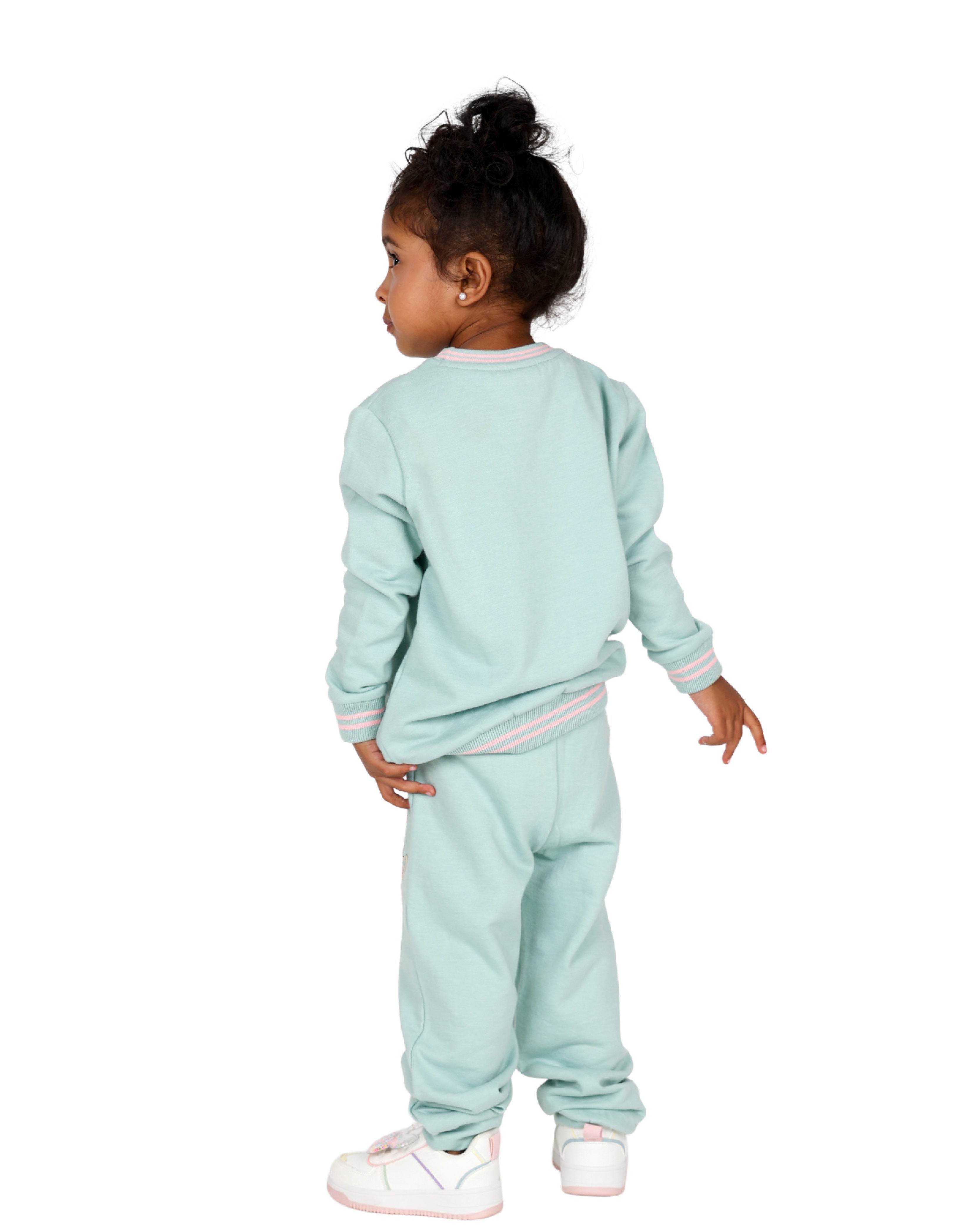 2 Pack Ballerina Cat Graphic Print Active Pants