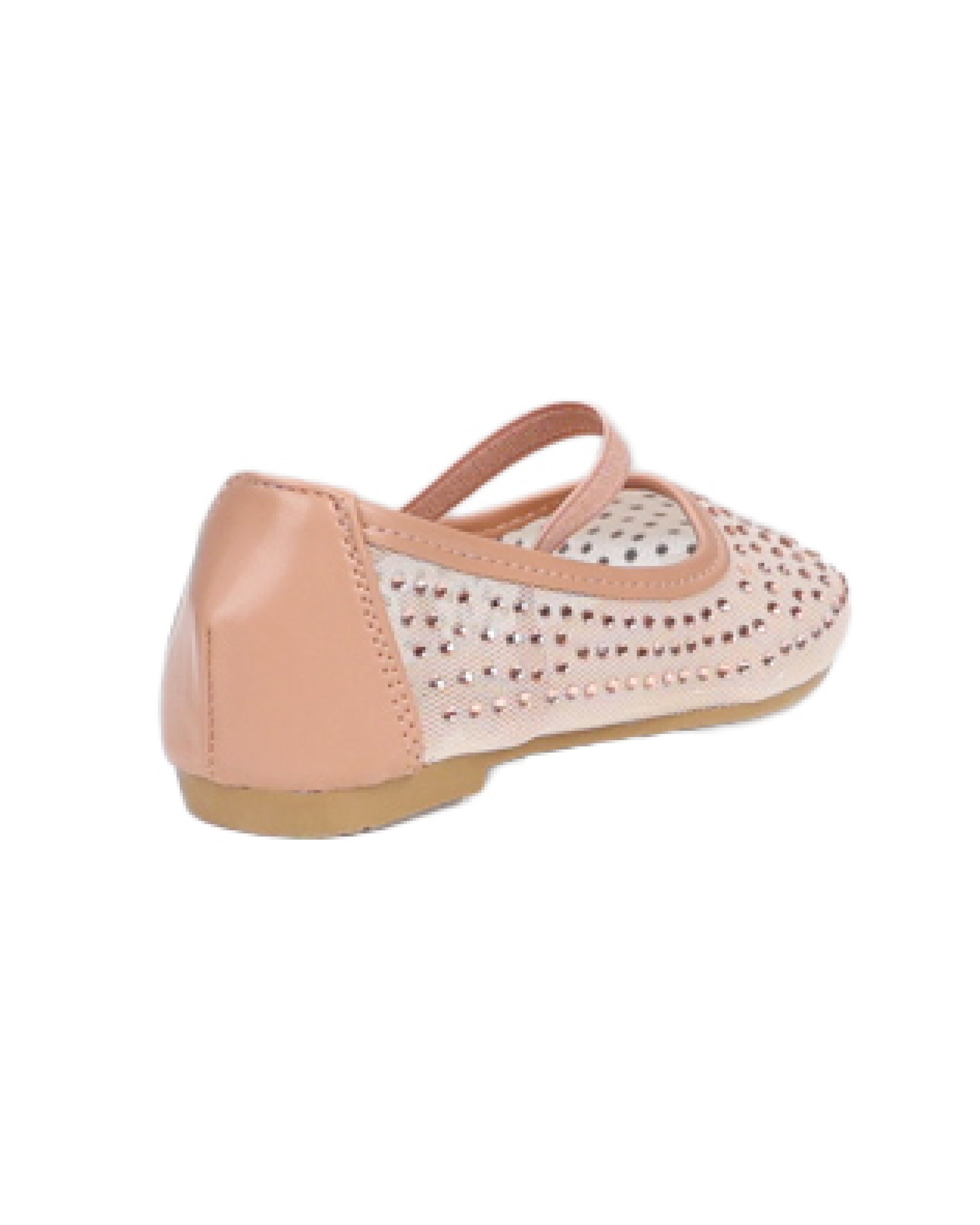 Small Girls Rhinestone Embellished Pump