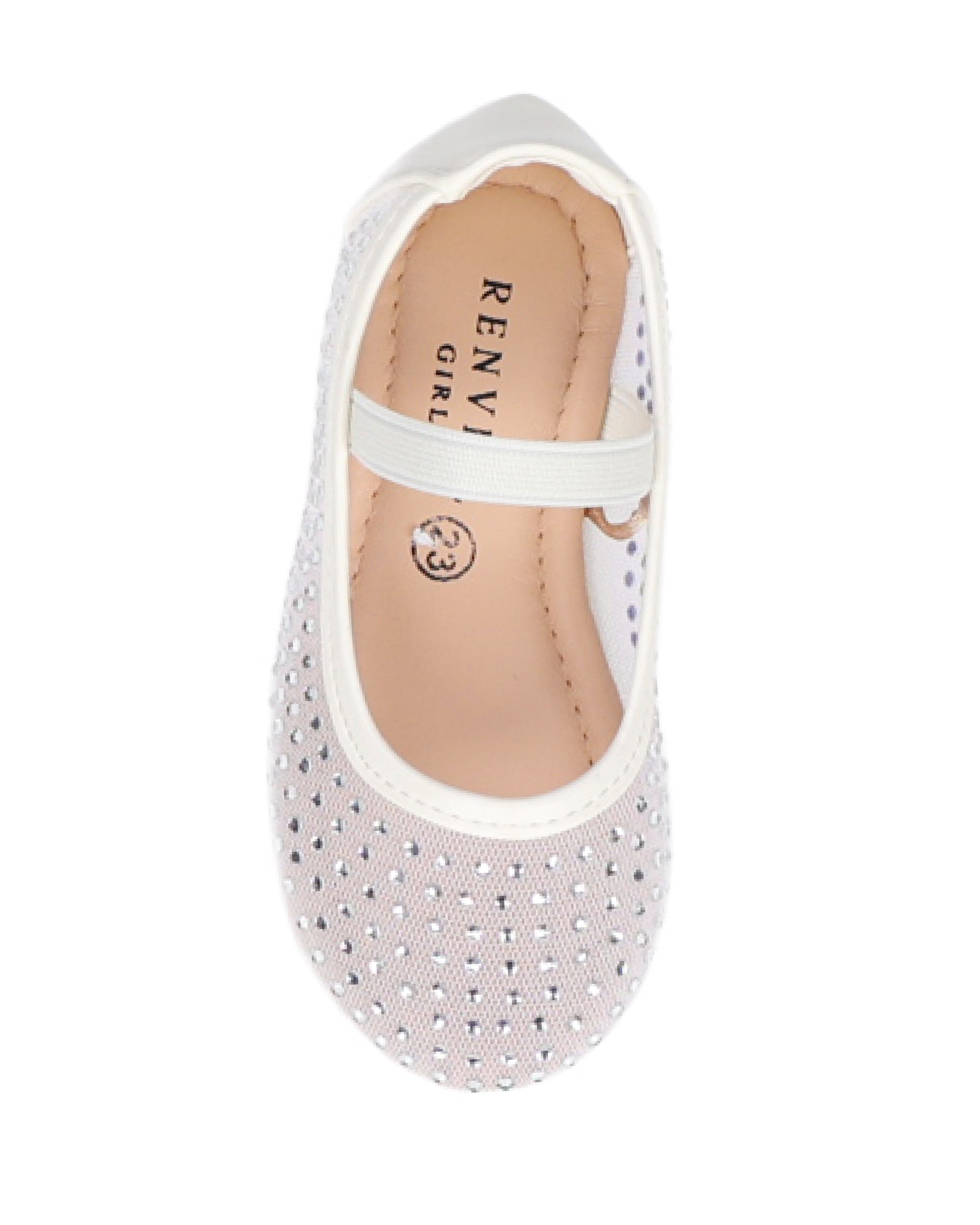 Small Girls Rhinestone Embellished Pumps