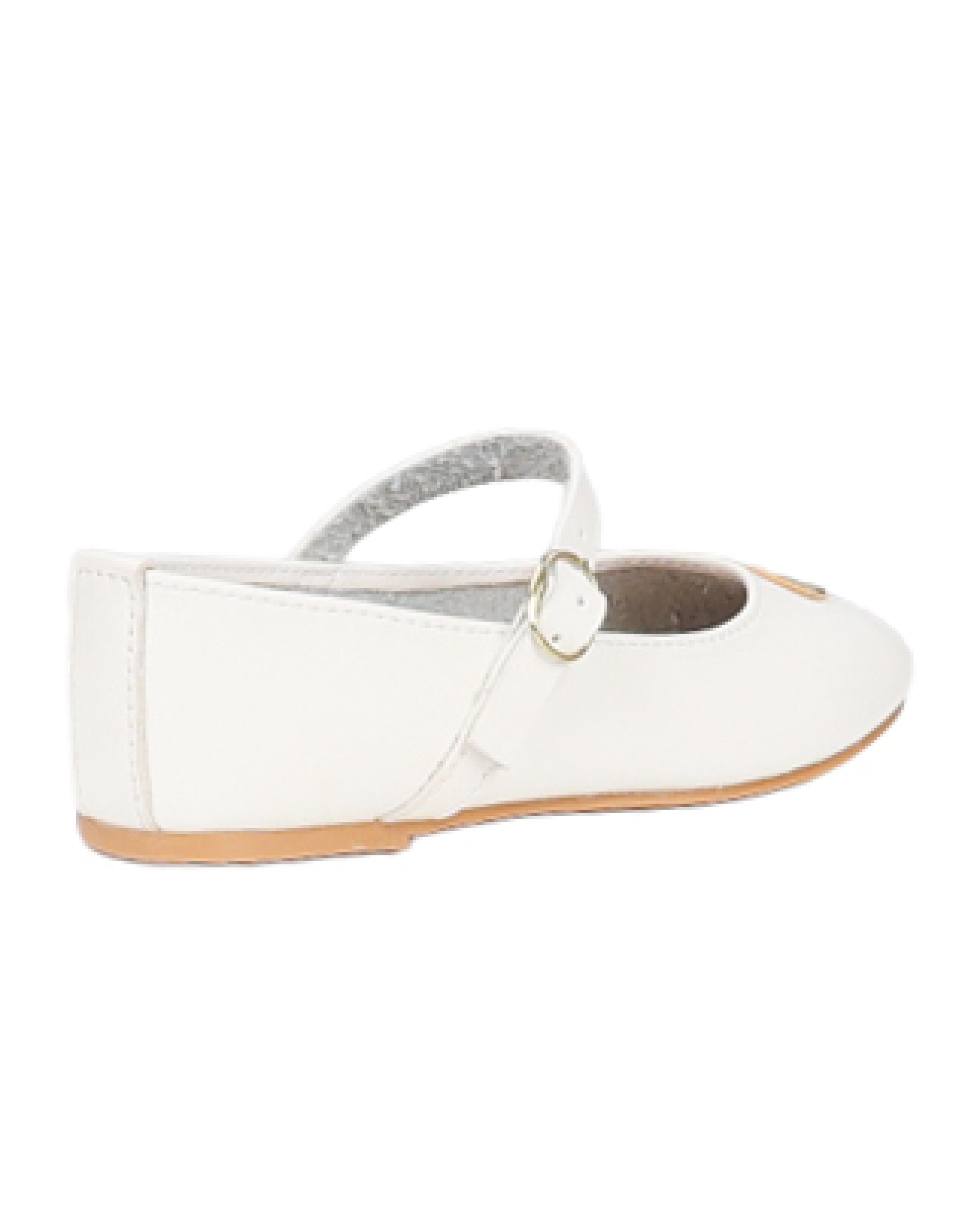 Girls Embellished Heart Detail Pumps