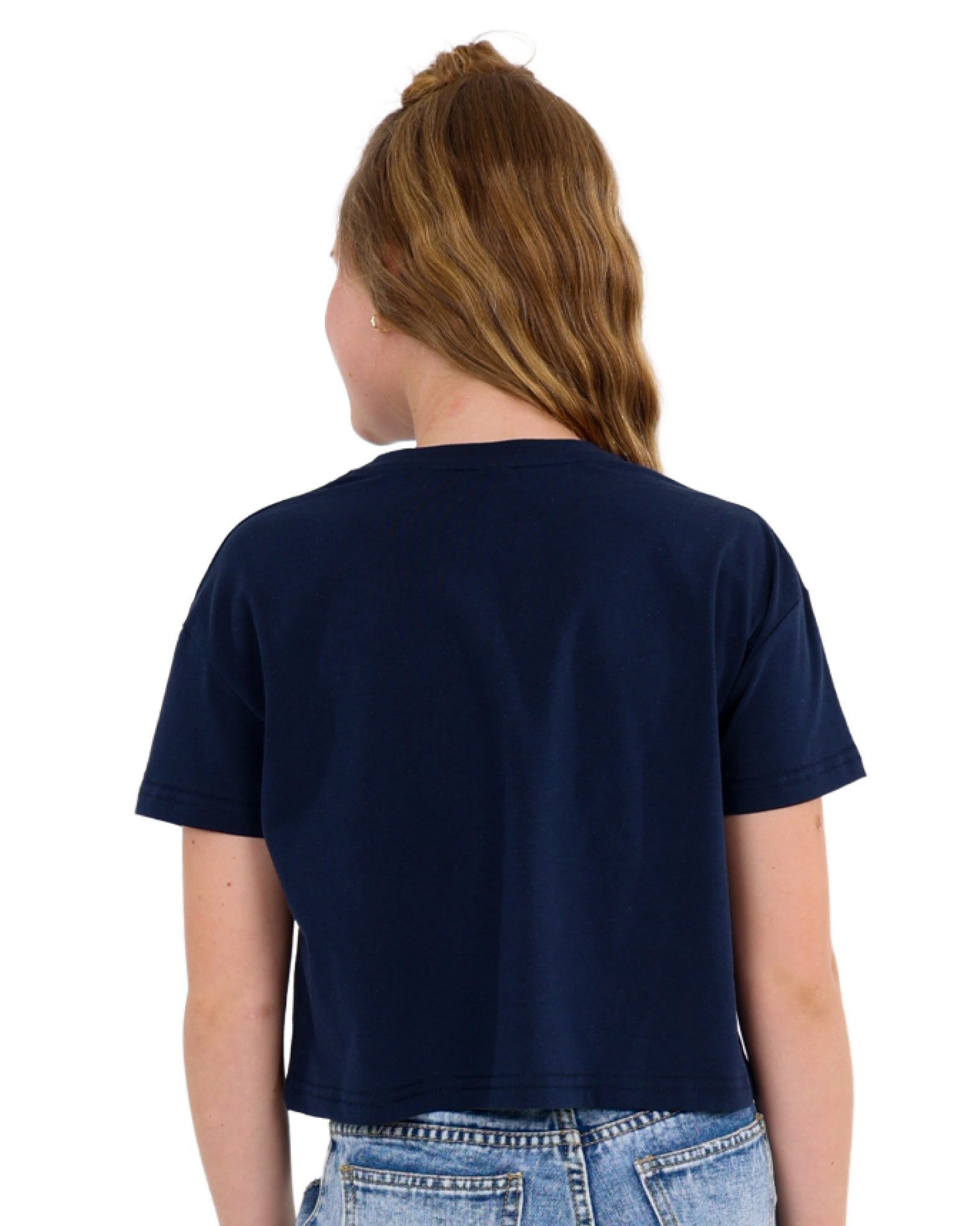 Short Sleeve "Beautiful" Boxy Cropped T-Shirt