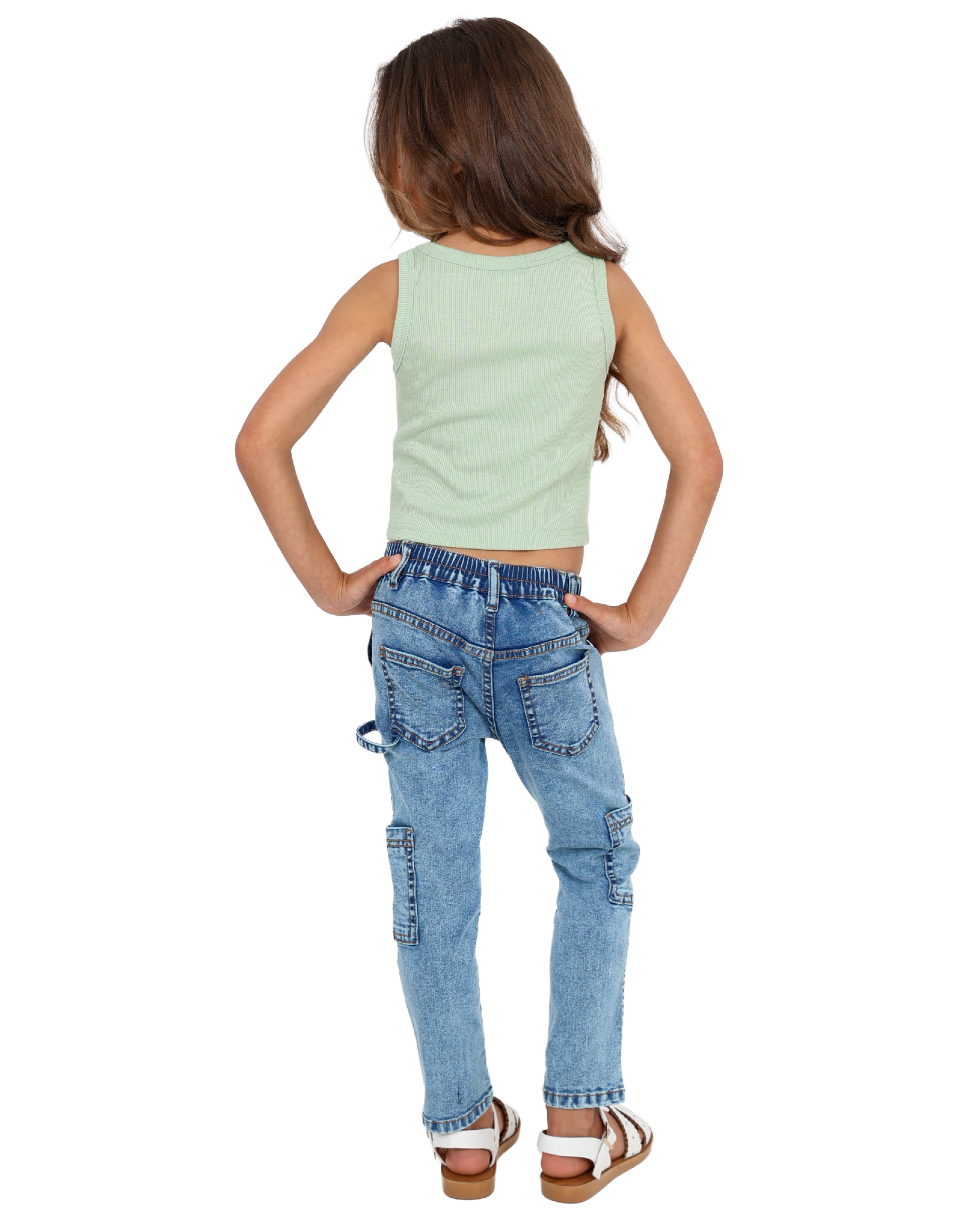 Heart Print Sleeveless Tank Top