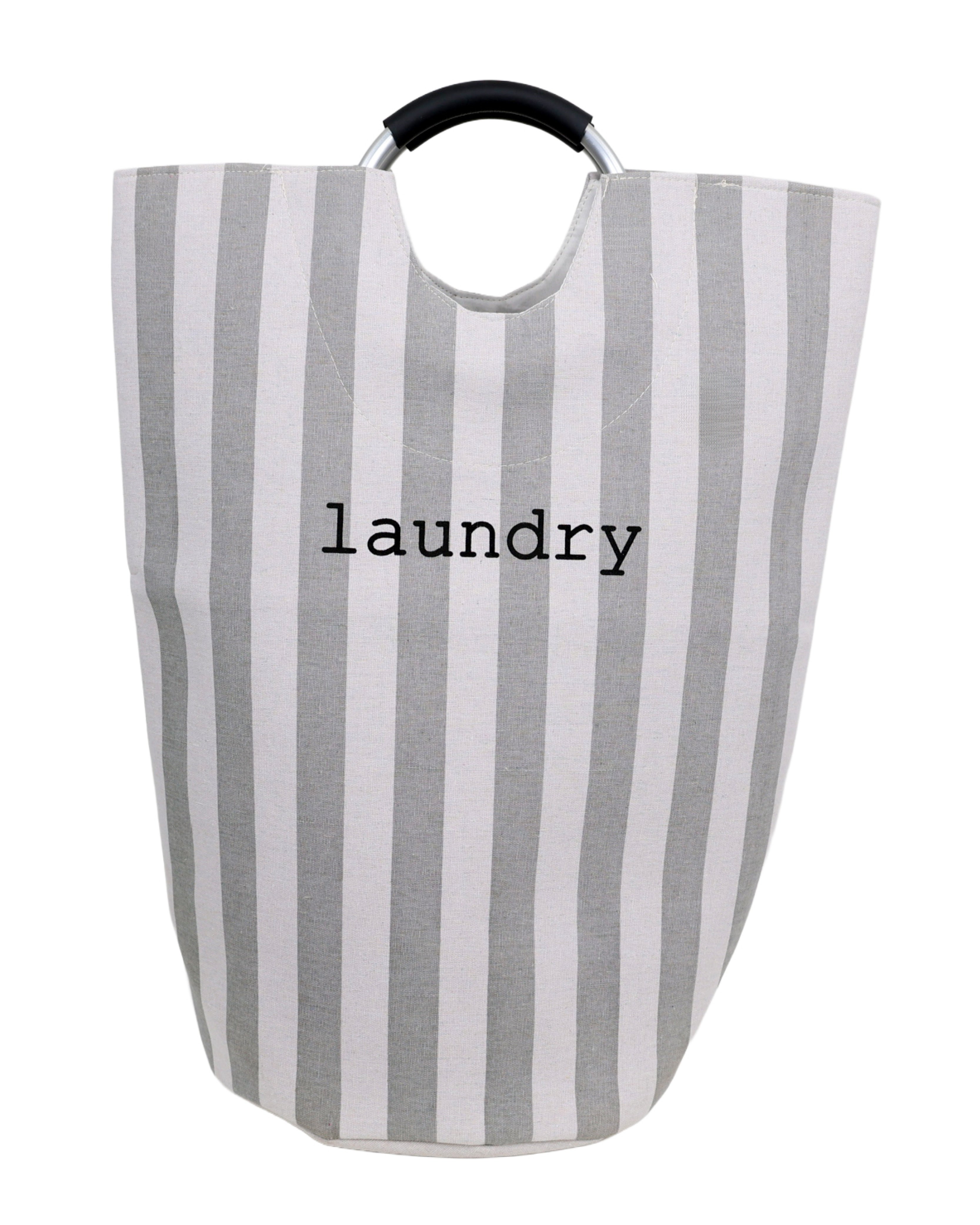 Large Cabana Stripe Laundry Bag