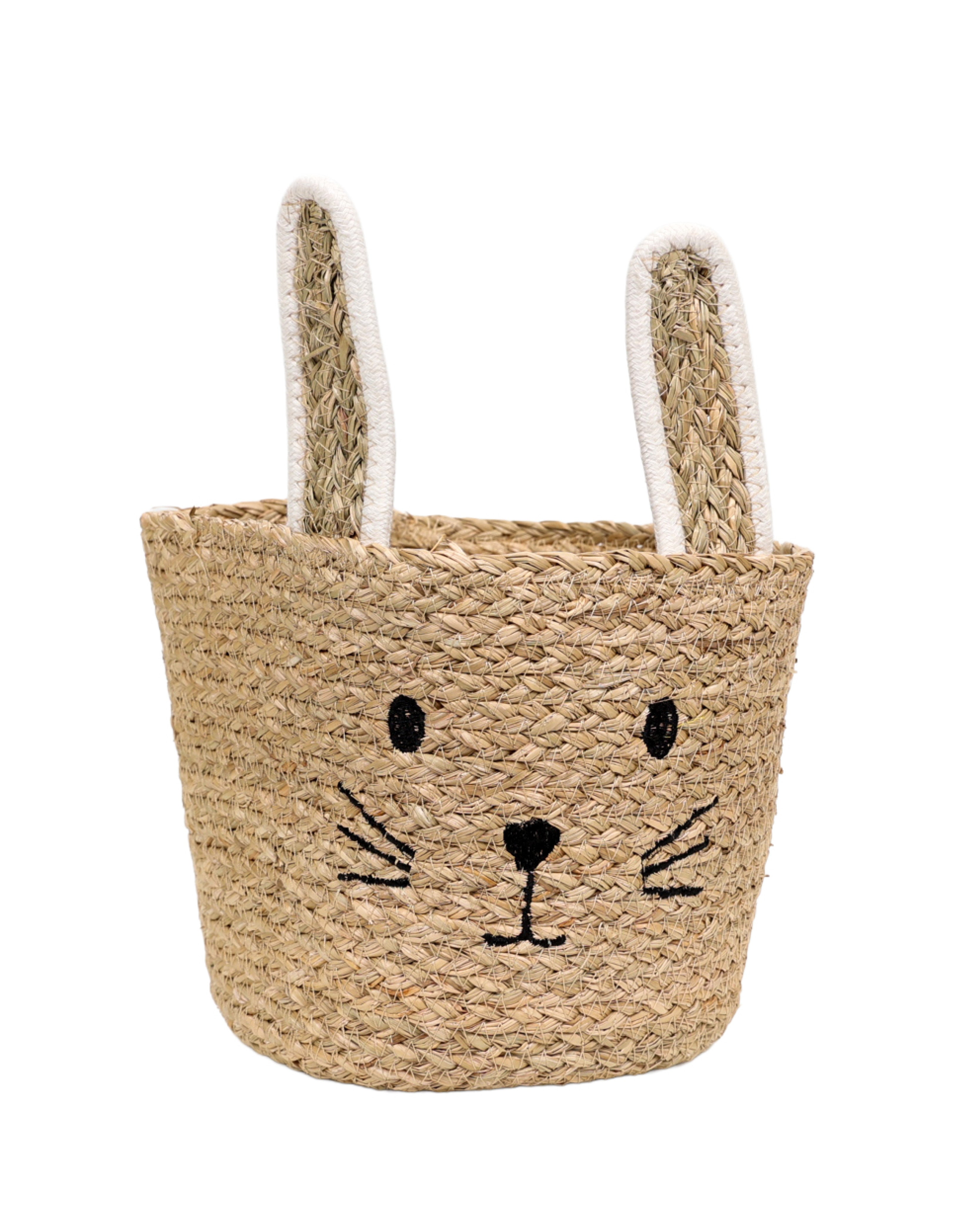 Bunny Woven Storage Basket