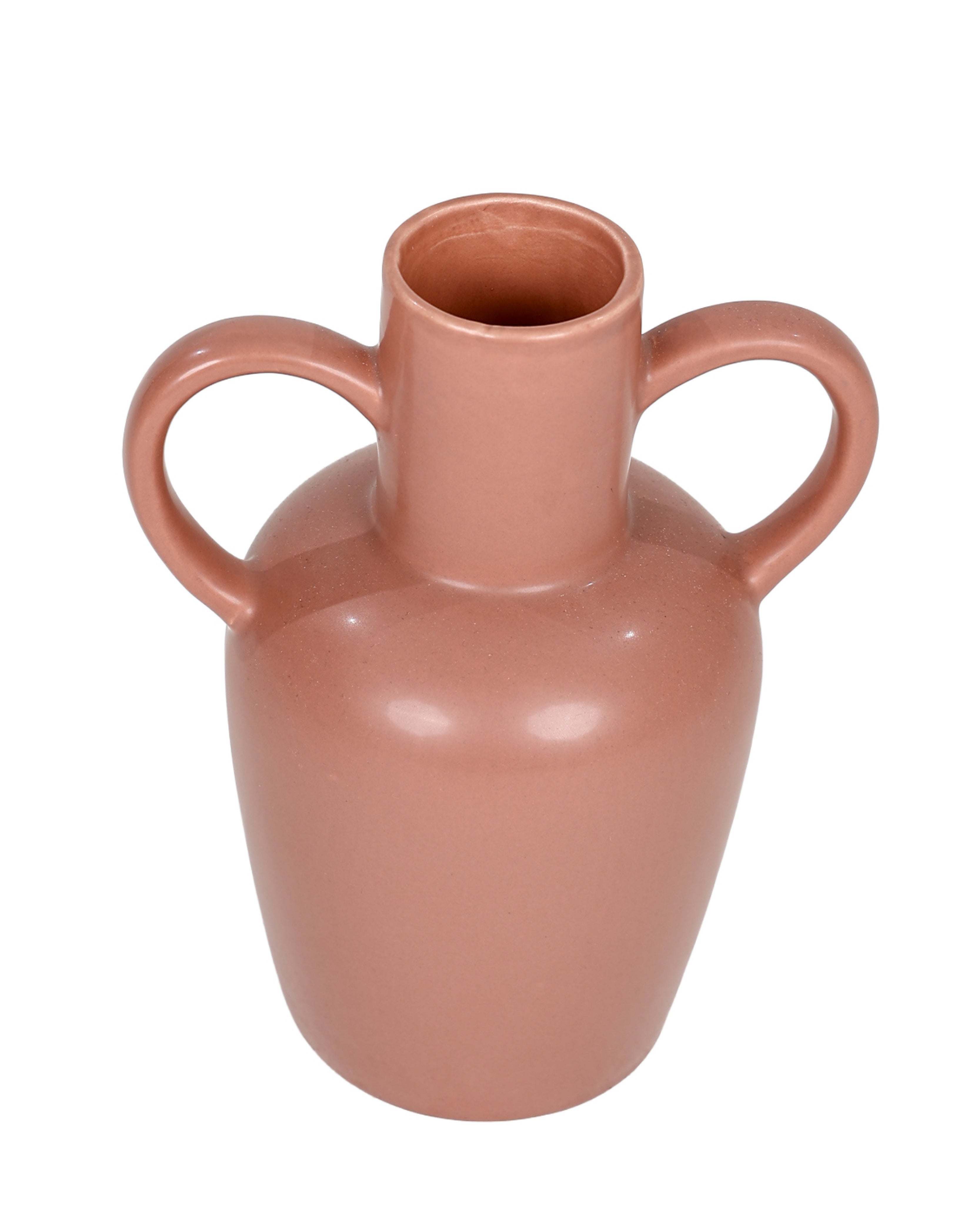 Blush Grecian Belly Vase