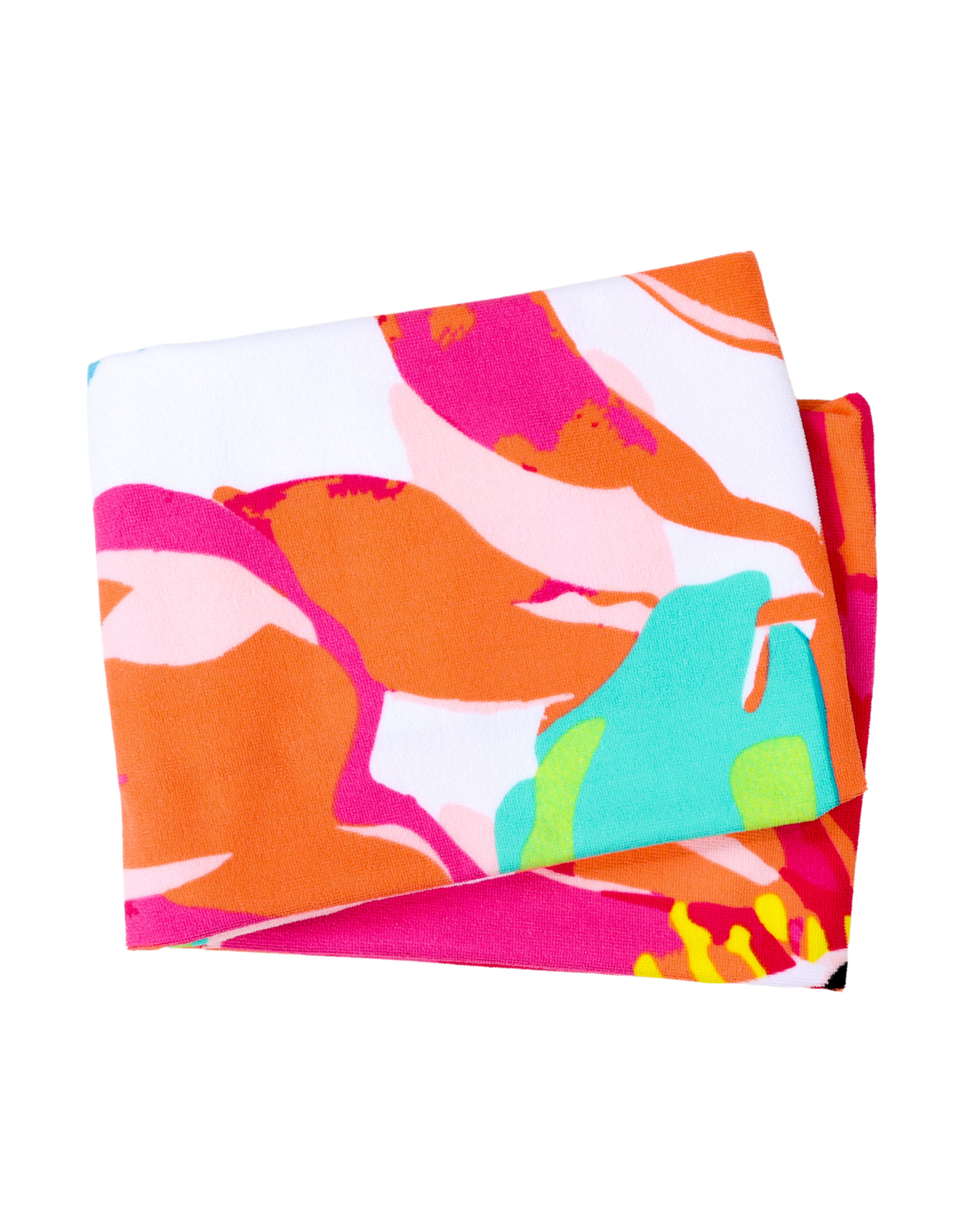 Hibiscus Floral Microfiber Beach Towel