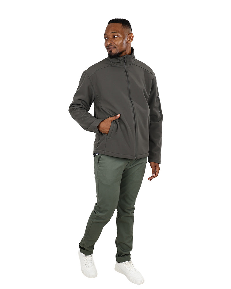 Fatigue Bonded Fleece Lined Softshell Jacket