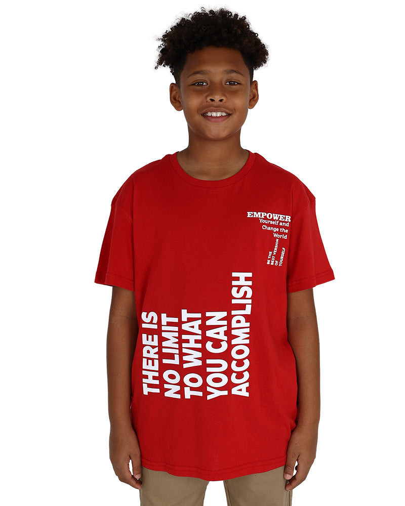 Short Sleeve Red No Limits T-Shirt