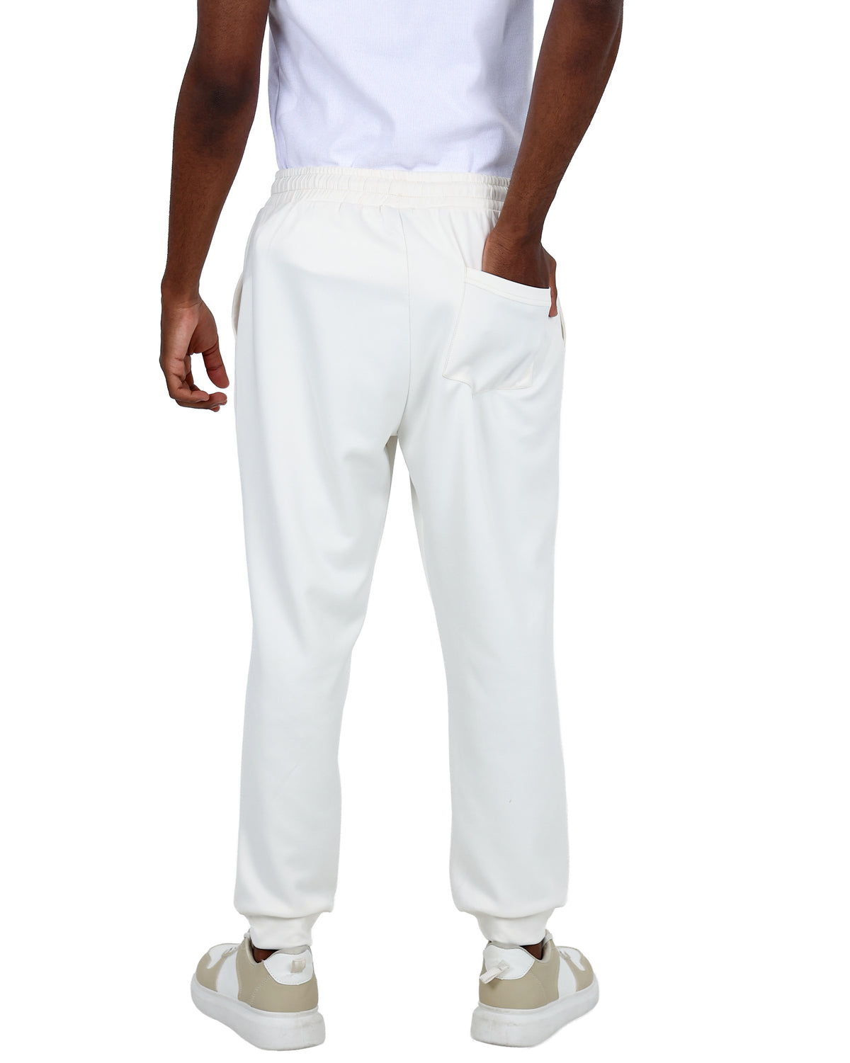 Slim Fit Cream Essential Jogger