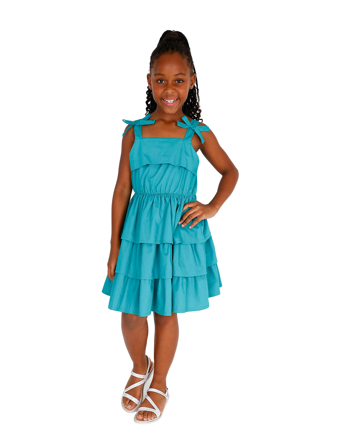 Tiered Sleeveless Dress