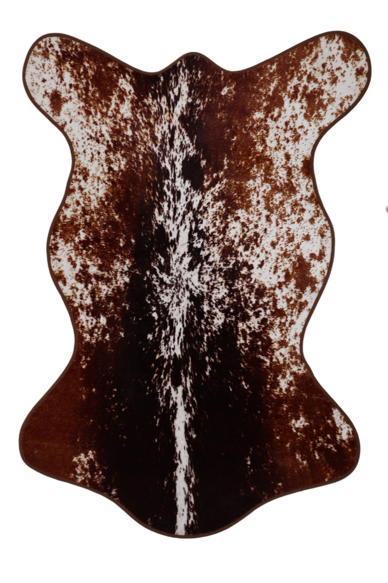 Pearl Velvet Feel Nguni Print Rug