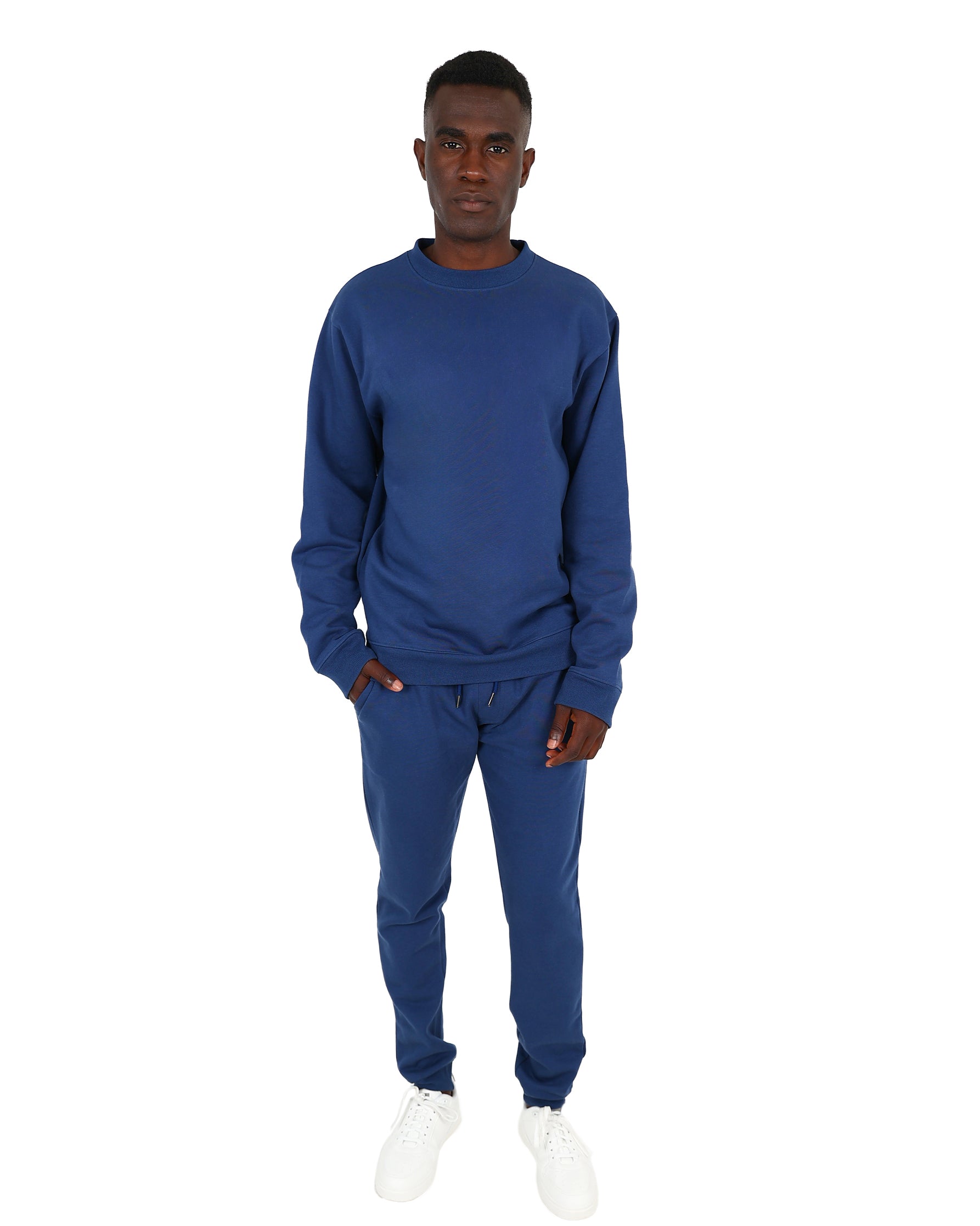 Airforce Blue CVC Premium Fleece Jogger