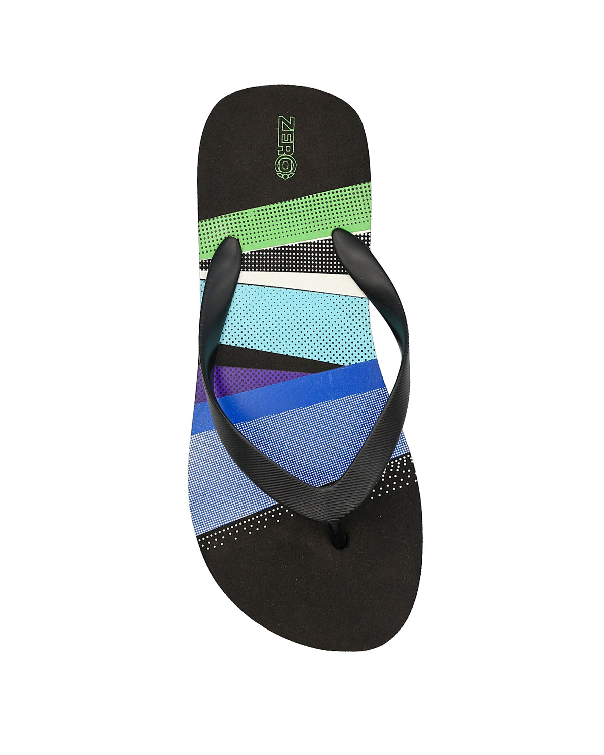 Boys Blue & Black Dual Stripe EVA Flip Flops