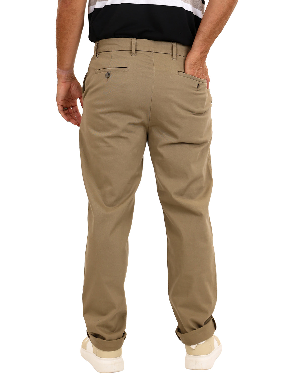 Straight Fit Khaki Chino