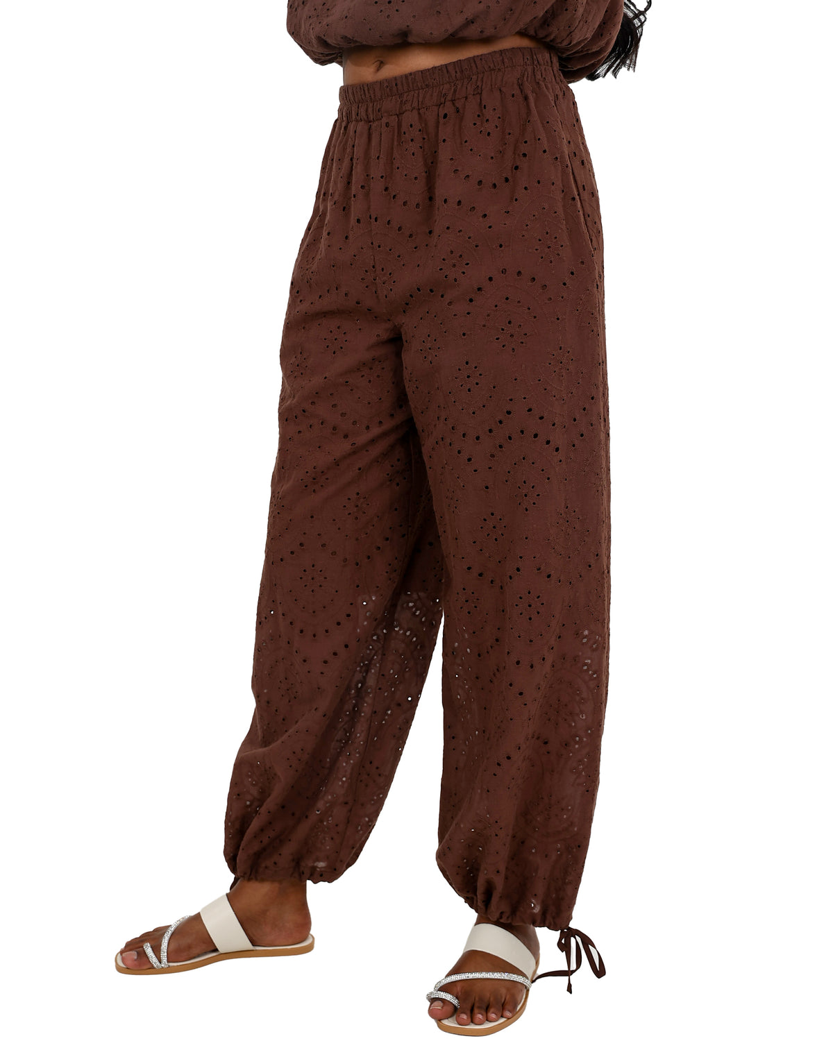 Chocolate Anglaise Elasticated Pants