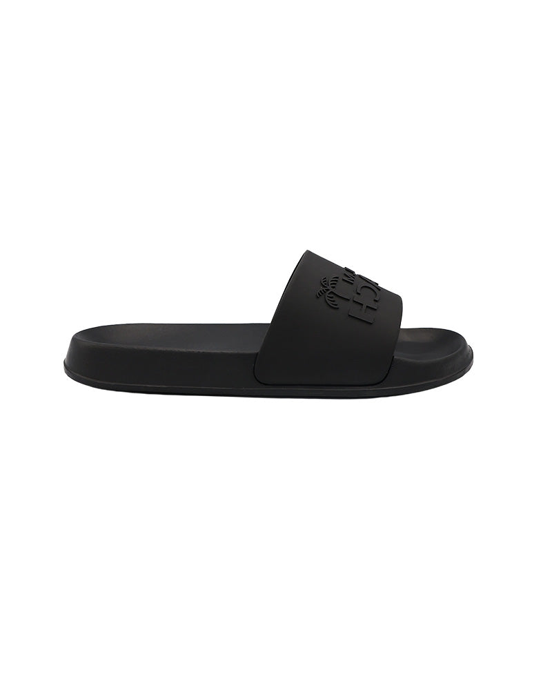 Palm Beach Embossed Black Pool Slides