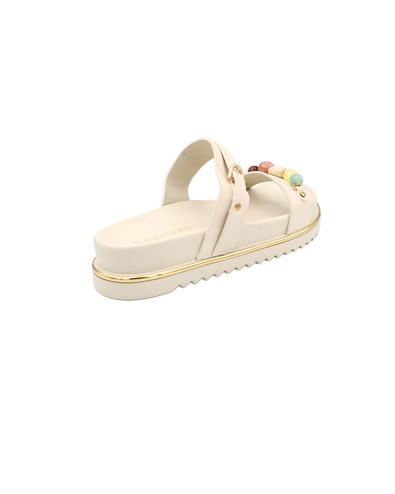 Embellished Double Band Cleated Mule