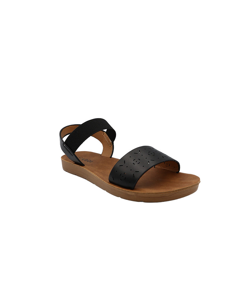 Laser Cut Detail Moulded Sandal