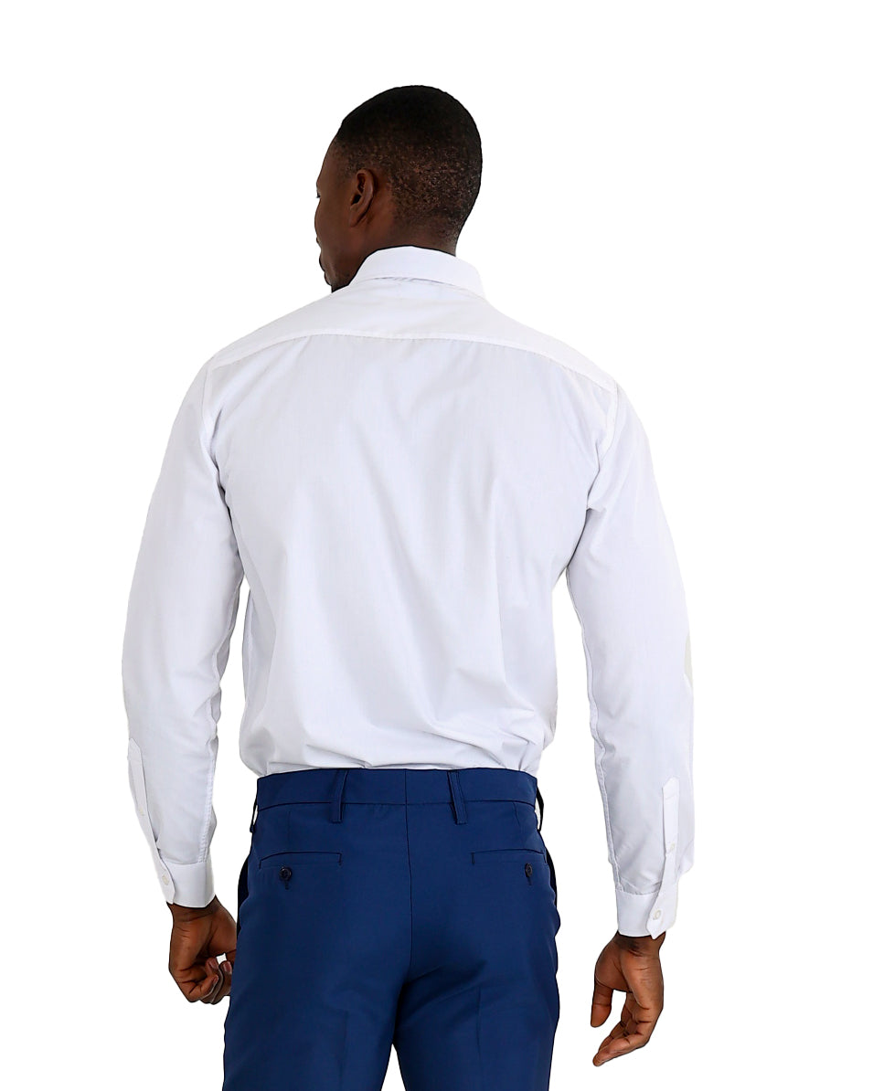 White Long Sleeve Formal Shirt