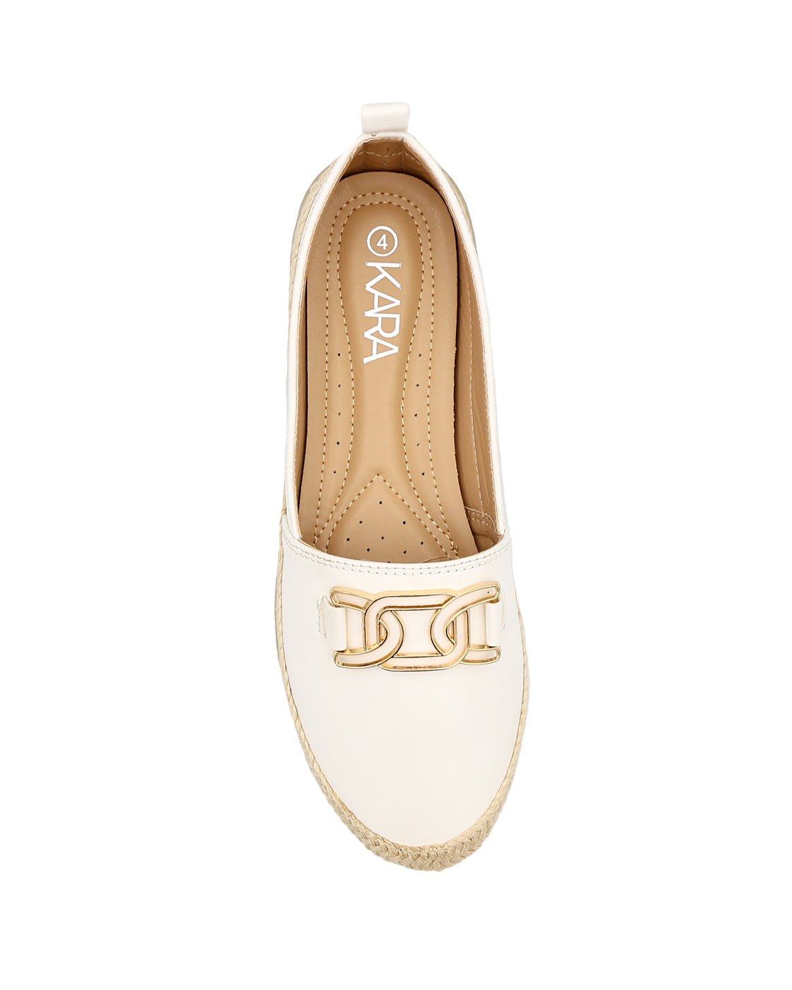 Snaffle Detail Espadrille Trim Pump