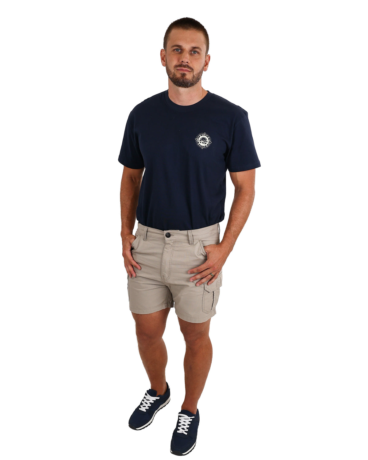 Okavango Taupe Ripstop Cargo Shorts
