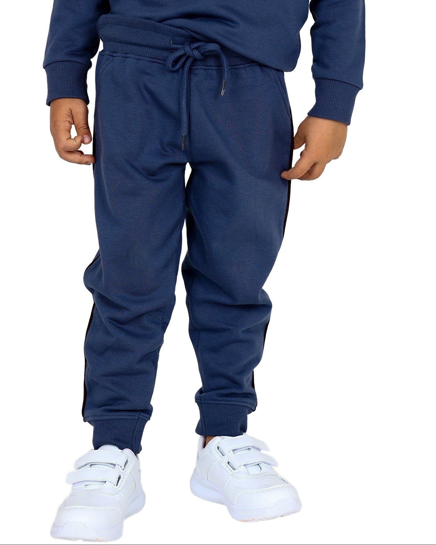 2 Pack Blue & Chocolate Brown Joggers