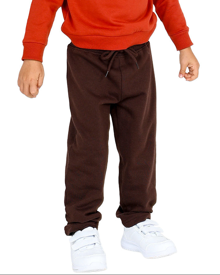 2 Pack Blue & Chocolate Brown Joggers