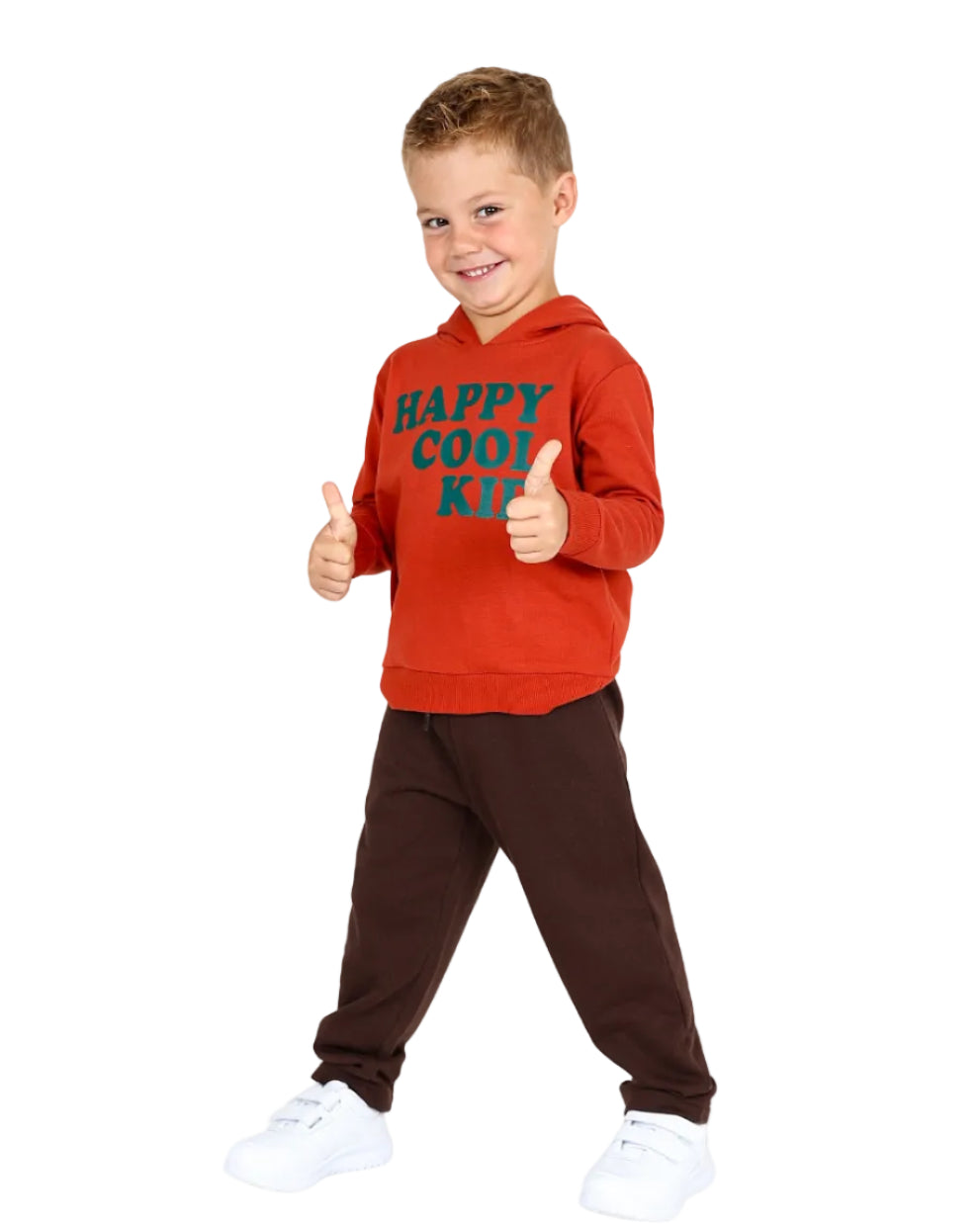 2 Pack Blue & Chocolate Brown Joggers