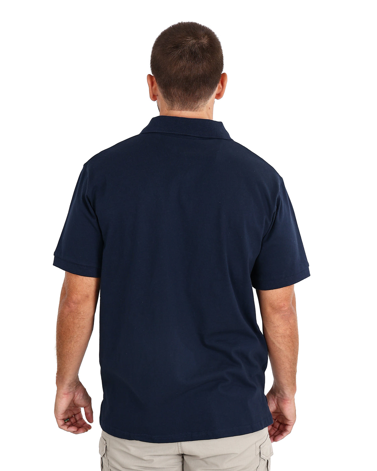 Okavango Short Sleeve Navy Golfer