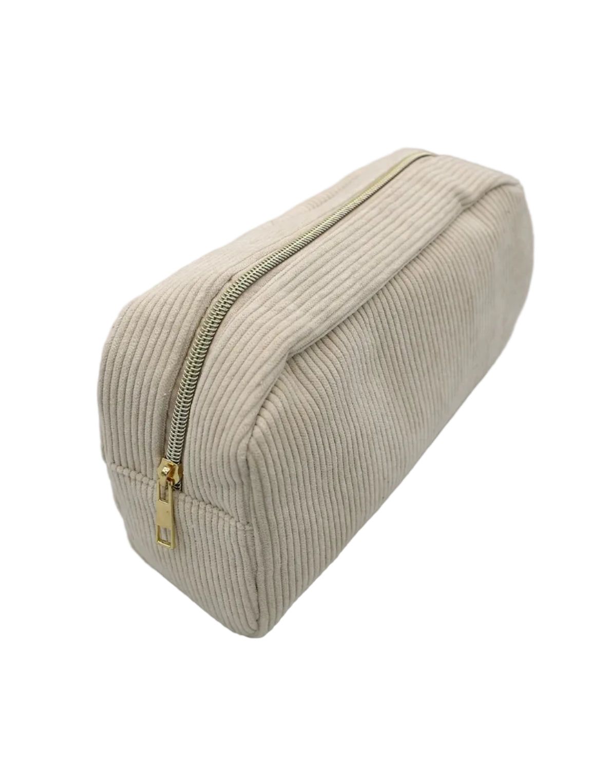 Cream Corduroy Tubby Toiletry Bag