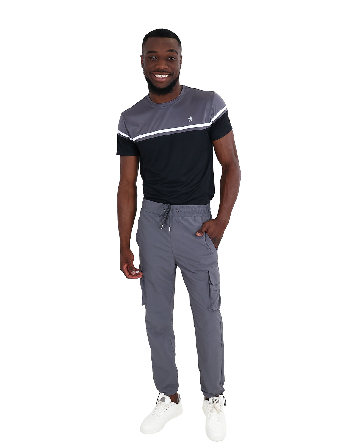 Charcoal Active Cargo Joggers