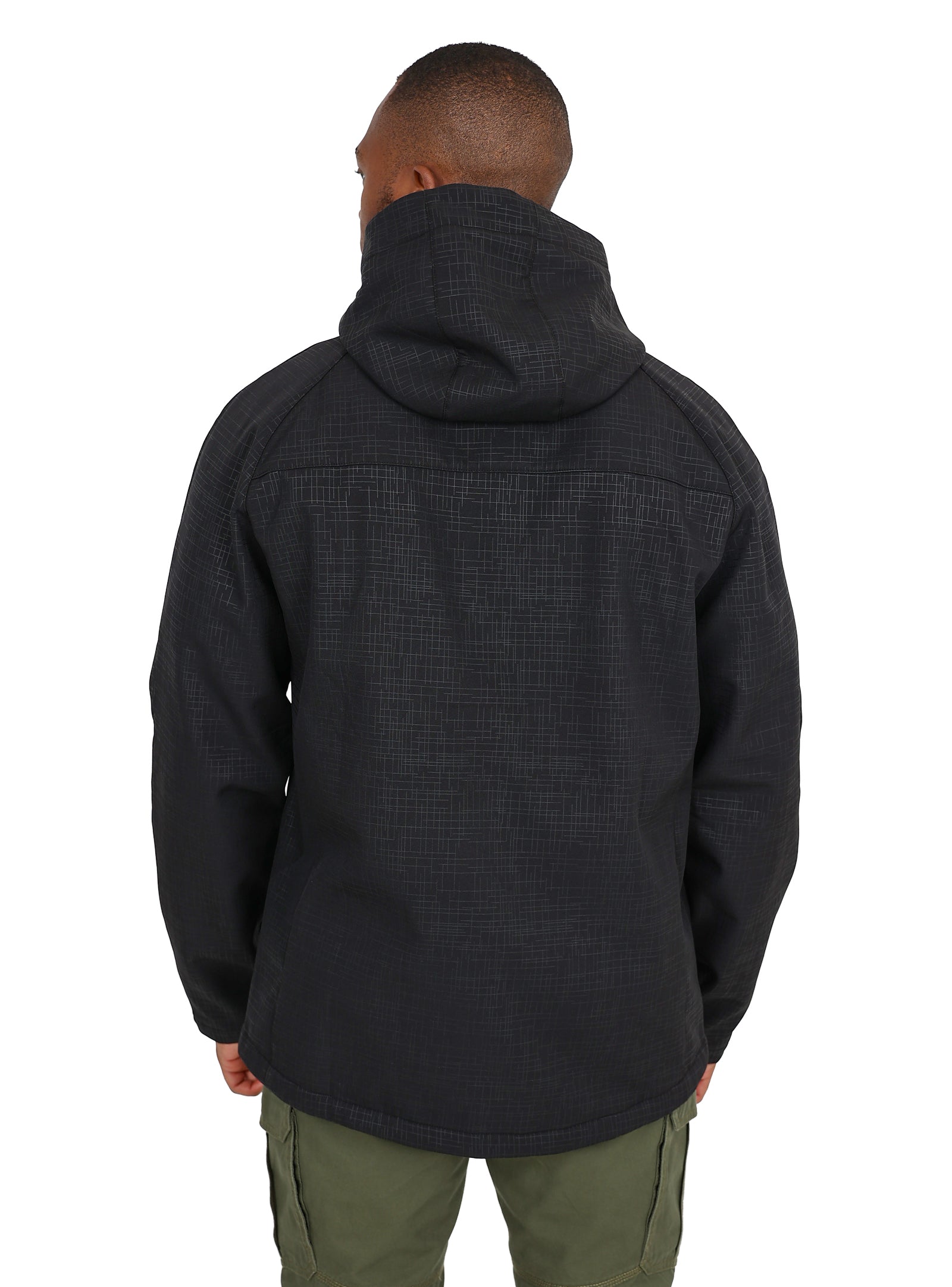 Okavango Black Softshell Hooded Jacket