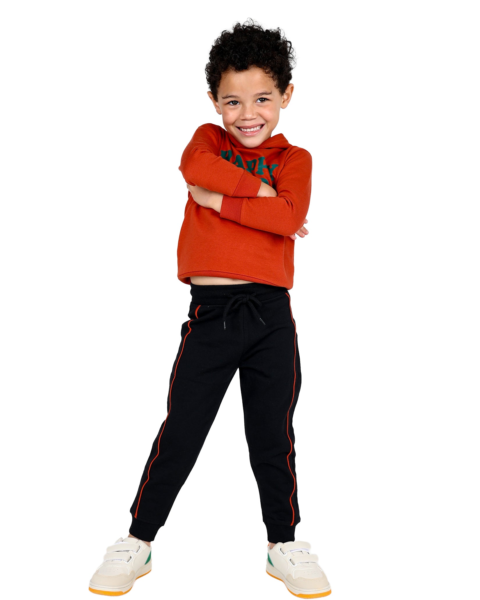 2 Pack Happy Cool Kid Graphic Joggers