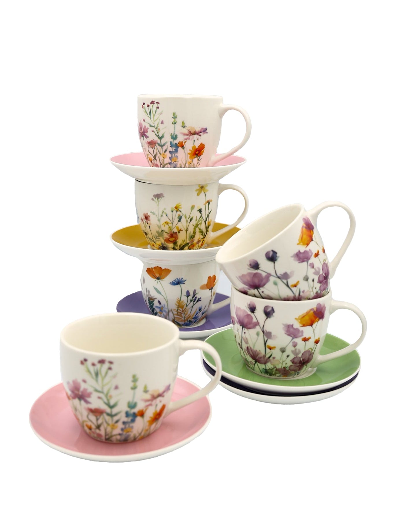 A Mad Hatters' 12 Piece Tea Set