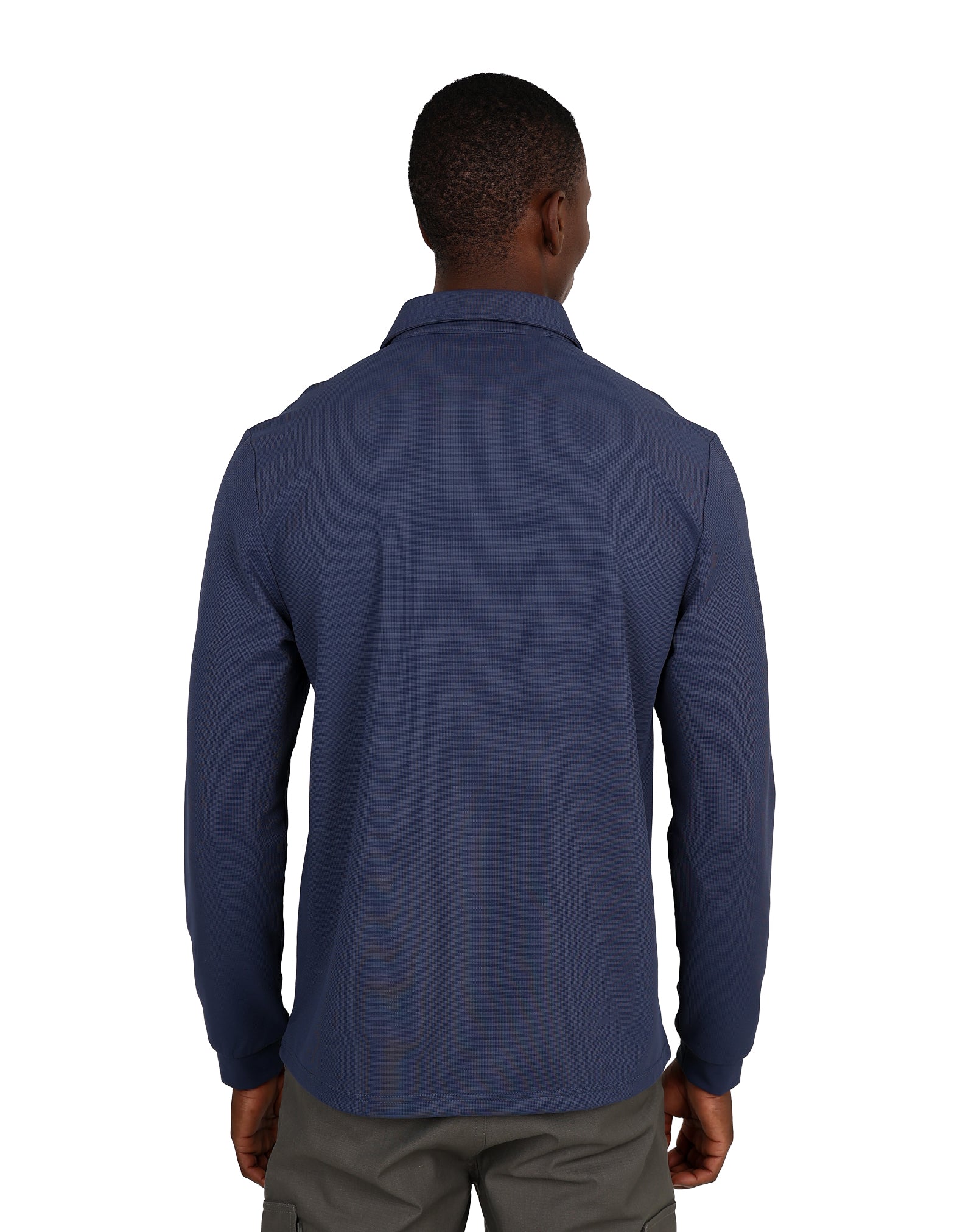 Long Sleeve Okavango Outdoor Navy Golfer