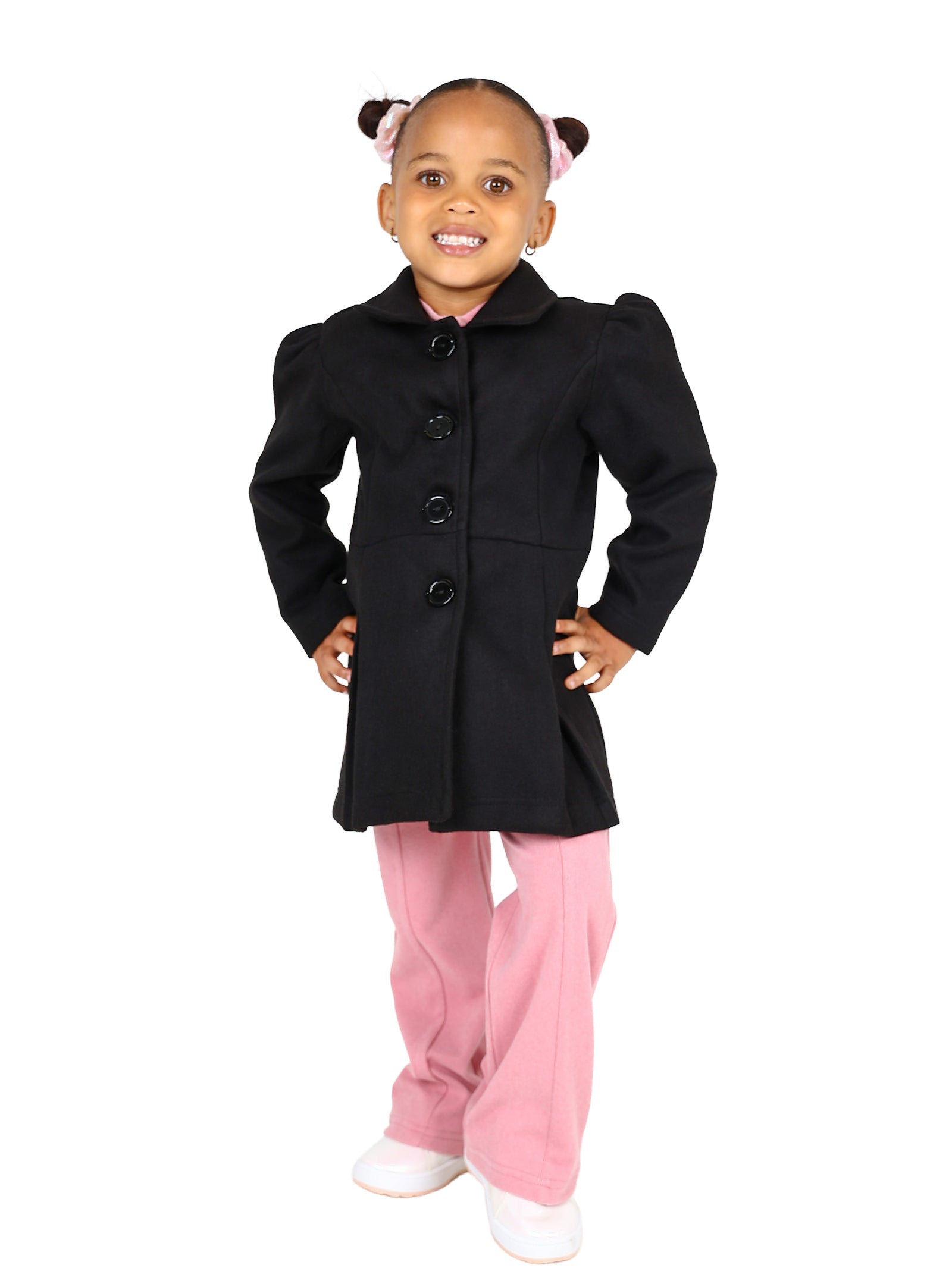 Pleated Melton Jacket