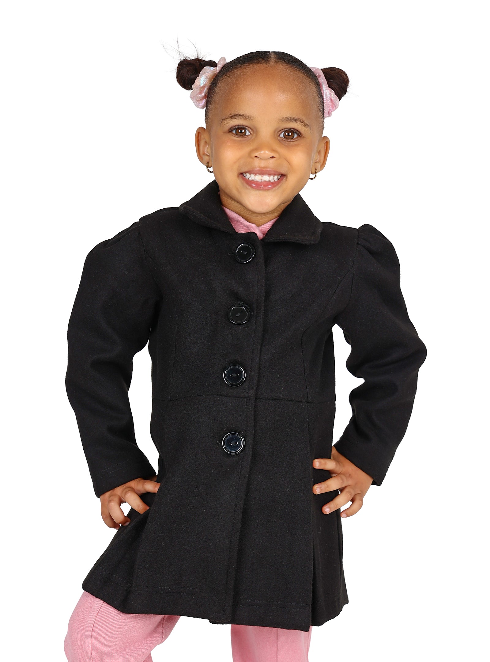 Pleated Melton Jacket