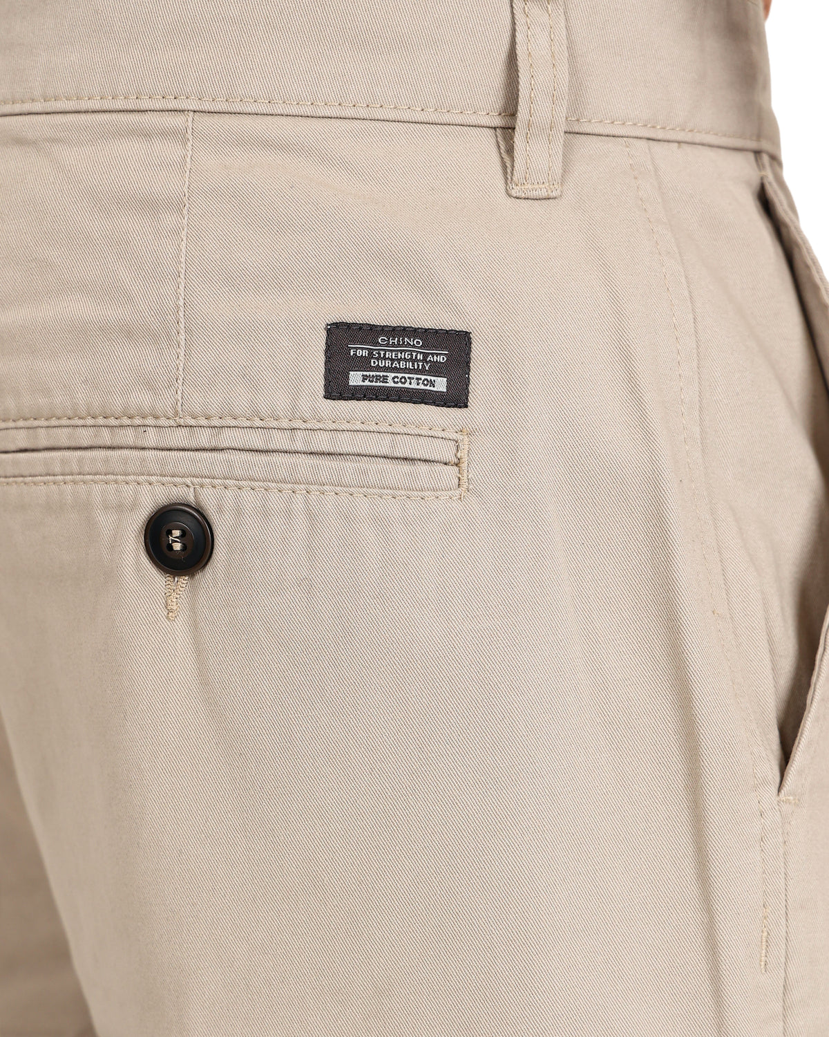 Stone Cotton Chino Shorts